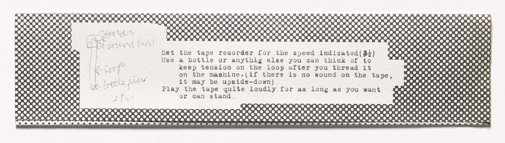 Footsteps from S.M.S. No. 5