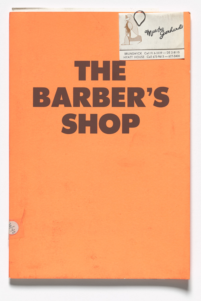 The Barber's Shop from S.M.S. No. 5