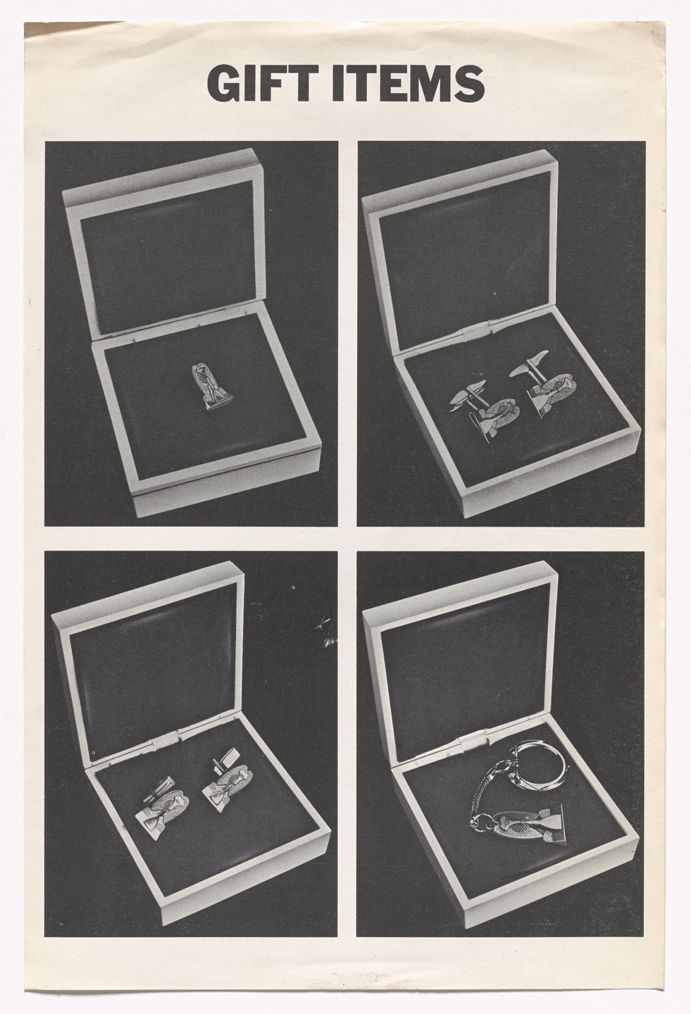 William Copley. The Barber&#39;s Shop from S.M.S. No. 5. 1968