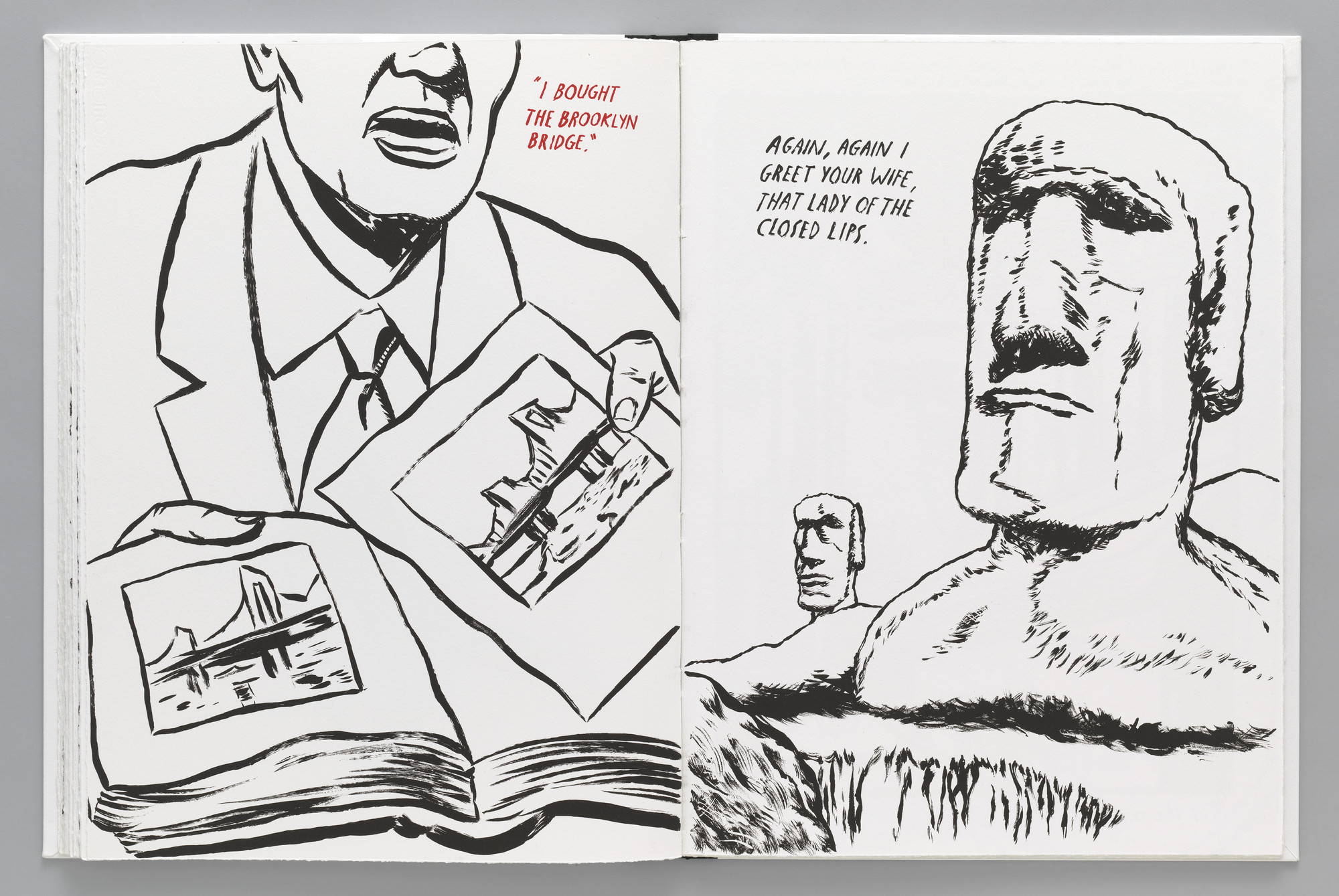 Raymond Pettibon. Plots on Loan. 2000