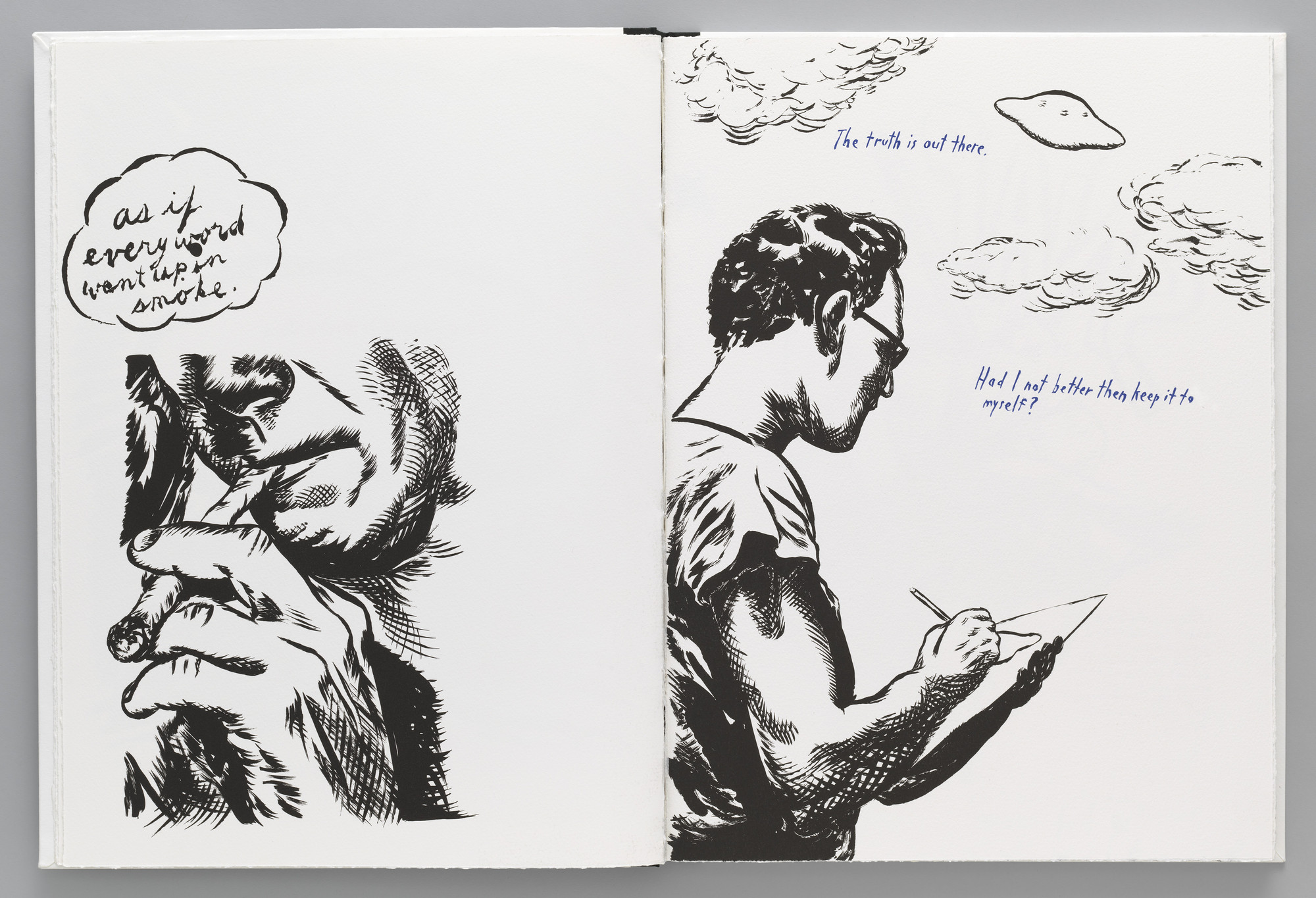 Raymond Pettibon. Plots on Loan. 2000