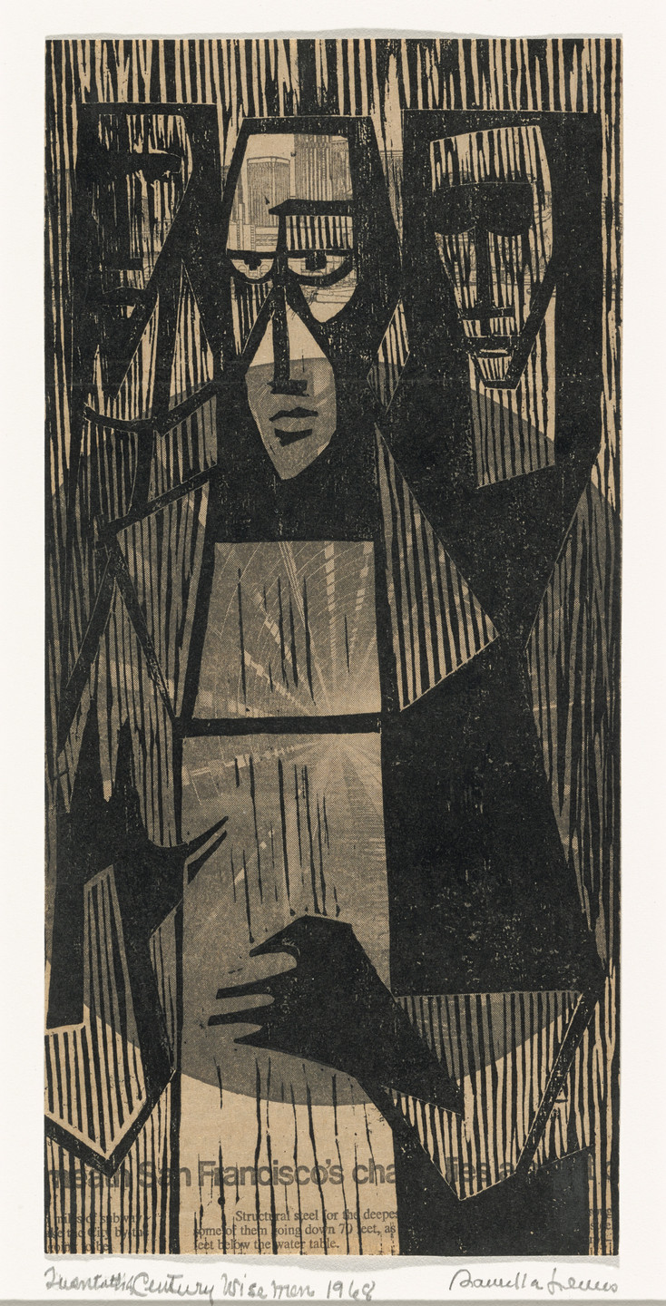 Samella Lewis. Twentieth Century Wisemen. 1968