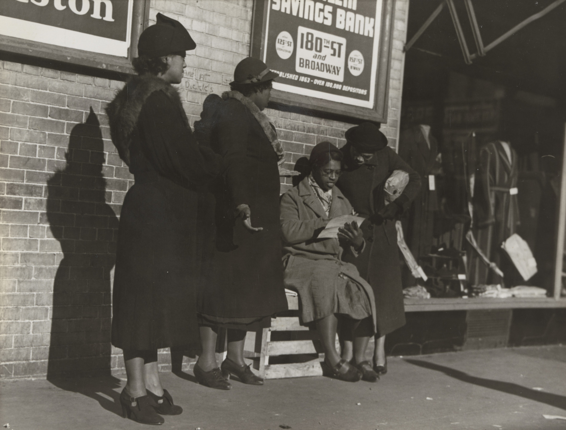 Robert H. McNeill. Untitled from the series The Bronx Slave Market. 1937