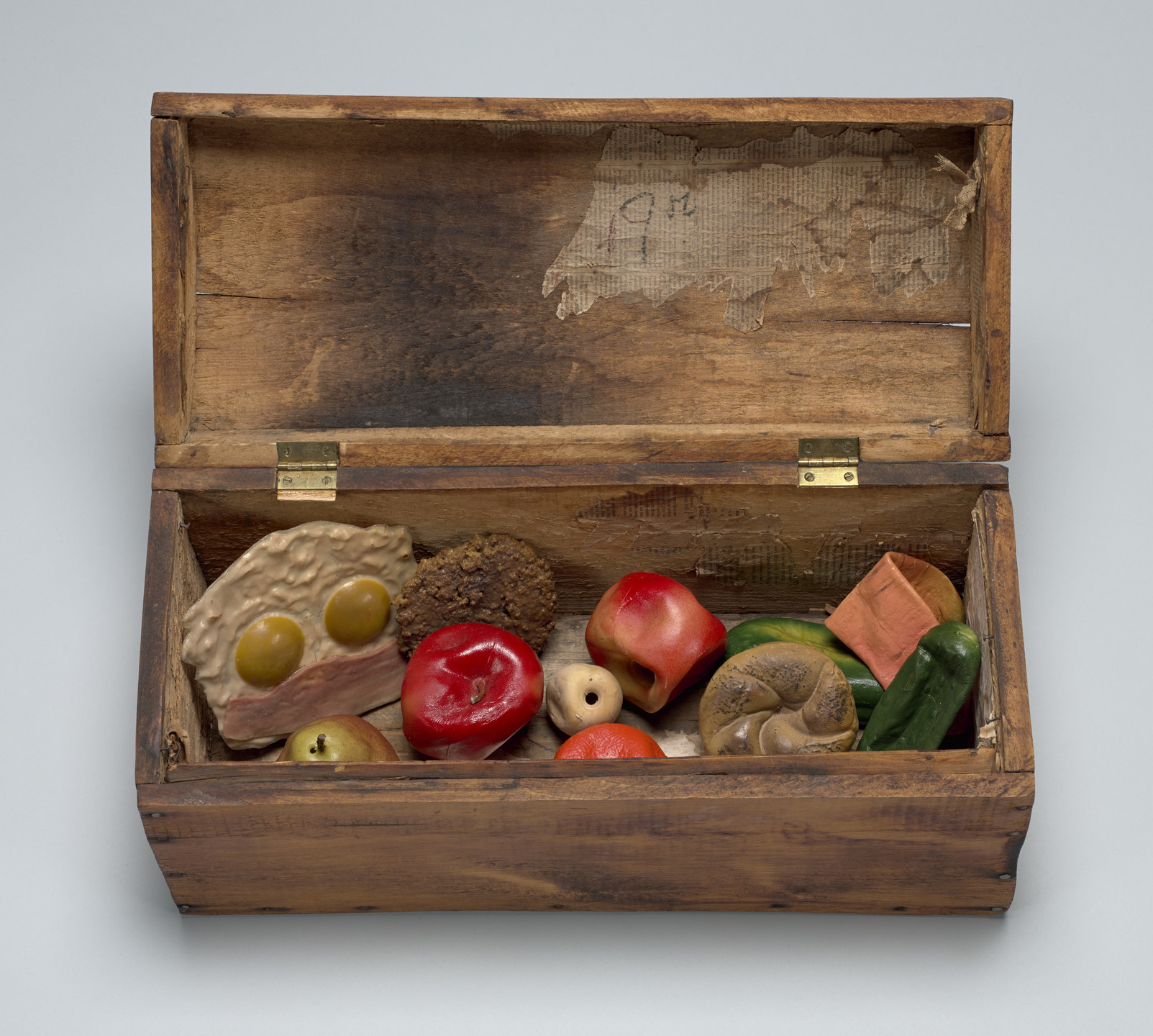 Claes Oldenburg. False Food Selection. 1966
