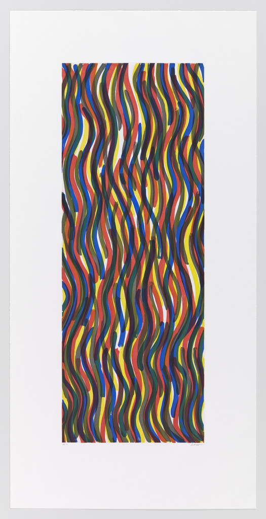 Curvy Brushstrokes I