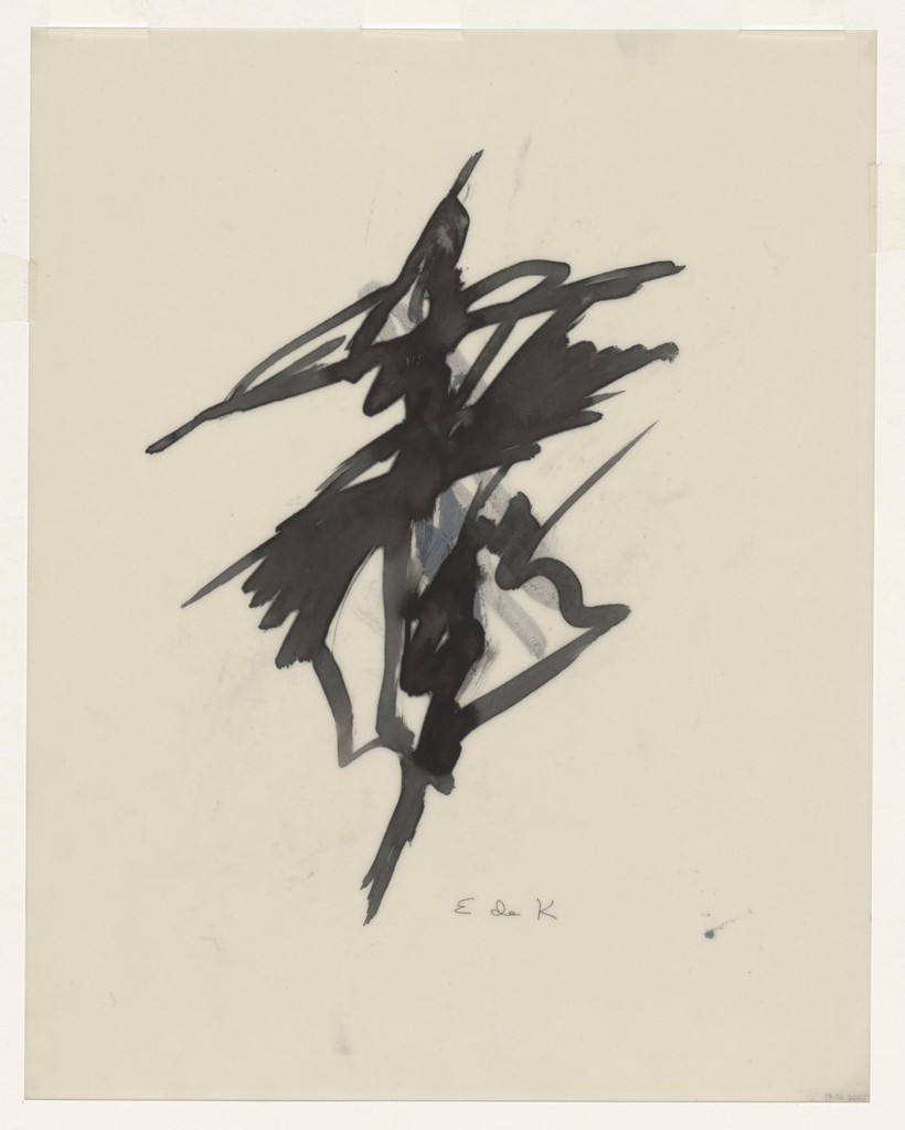 Unused preparatory drawing for In Memory of My Feelings