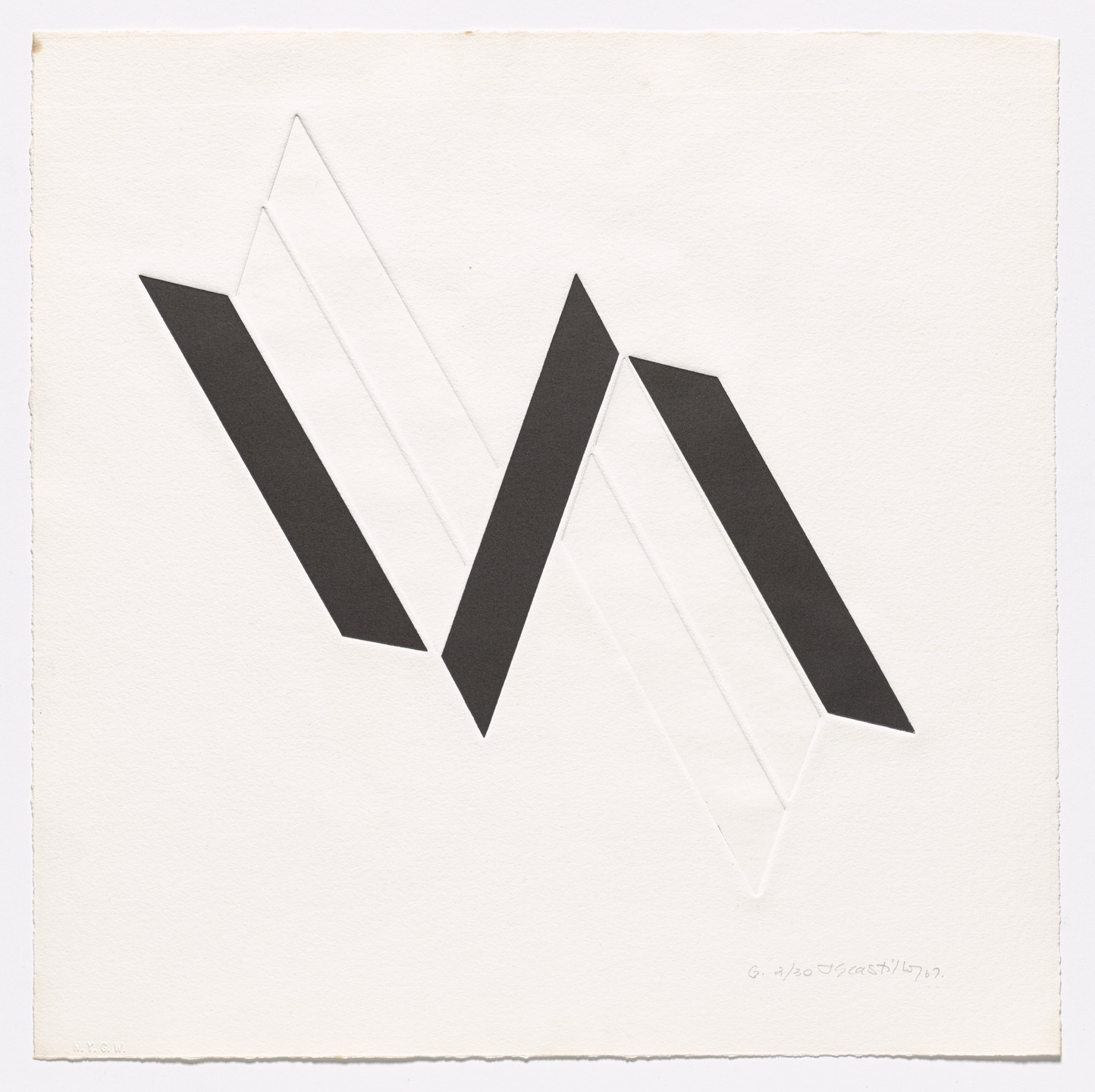 José Guillermo Castillo. Untitled (A–J). 1967