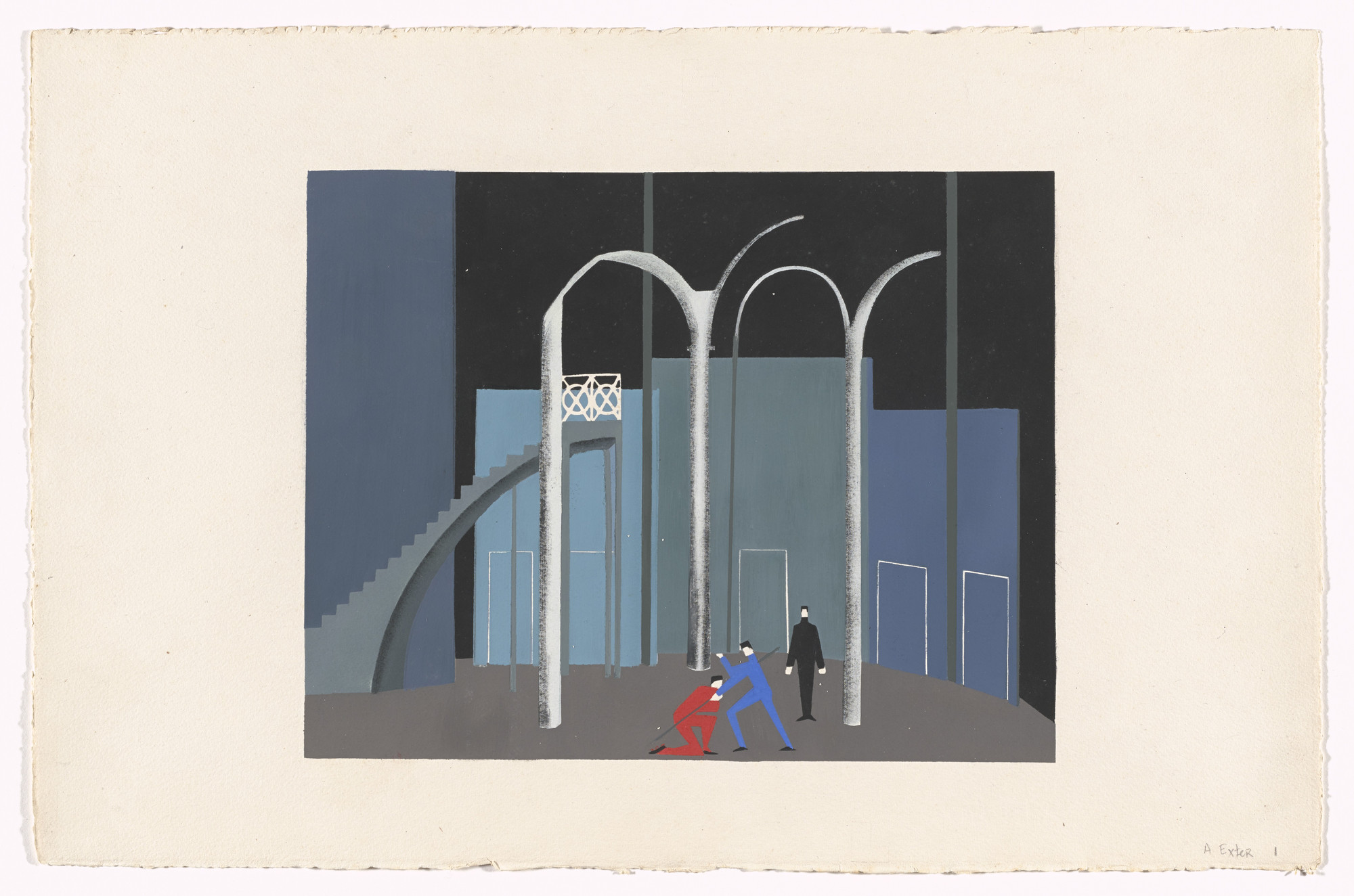 Alexandra Exter. Alexandra Exter: Stage Sets (Alexandra Exter: Décors de théâtre). 1926–30, published 1930