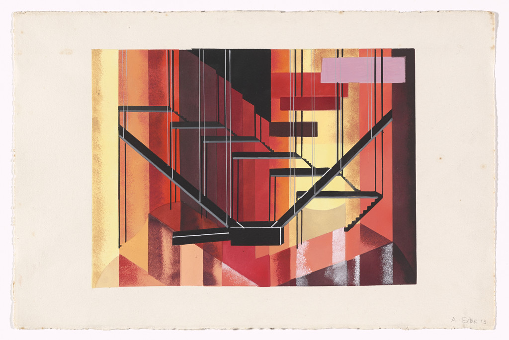 Don Juan, Hell (Don Juan, l’enfer) from Alexandra Exter: Stage Sets (Alexandra Exter: Décors de théâtre) by Alexandra Exter