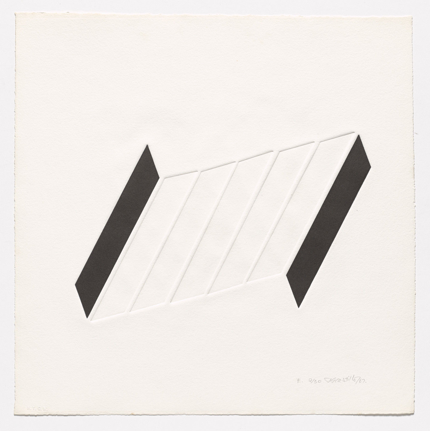 José Guillermo Castillo. Untitled (A–J). 1967