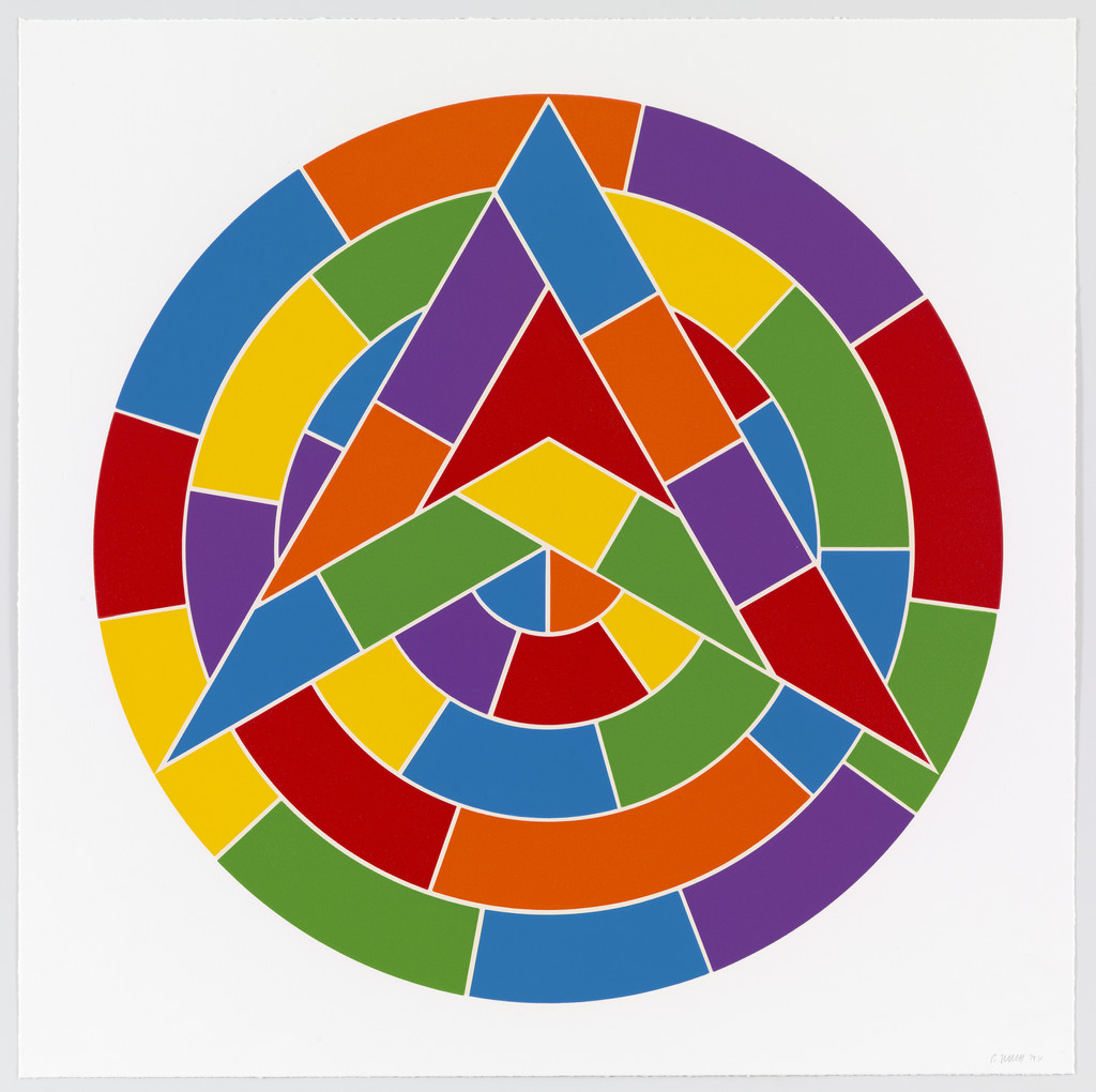 Untitled from Stars by Sol LeWitt