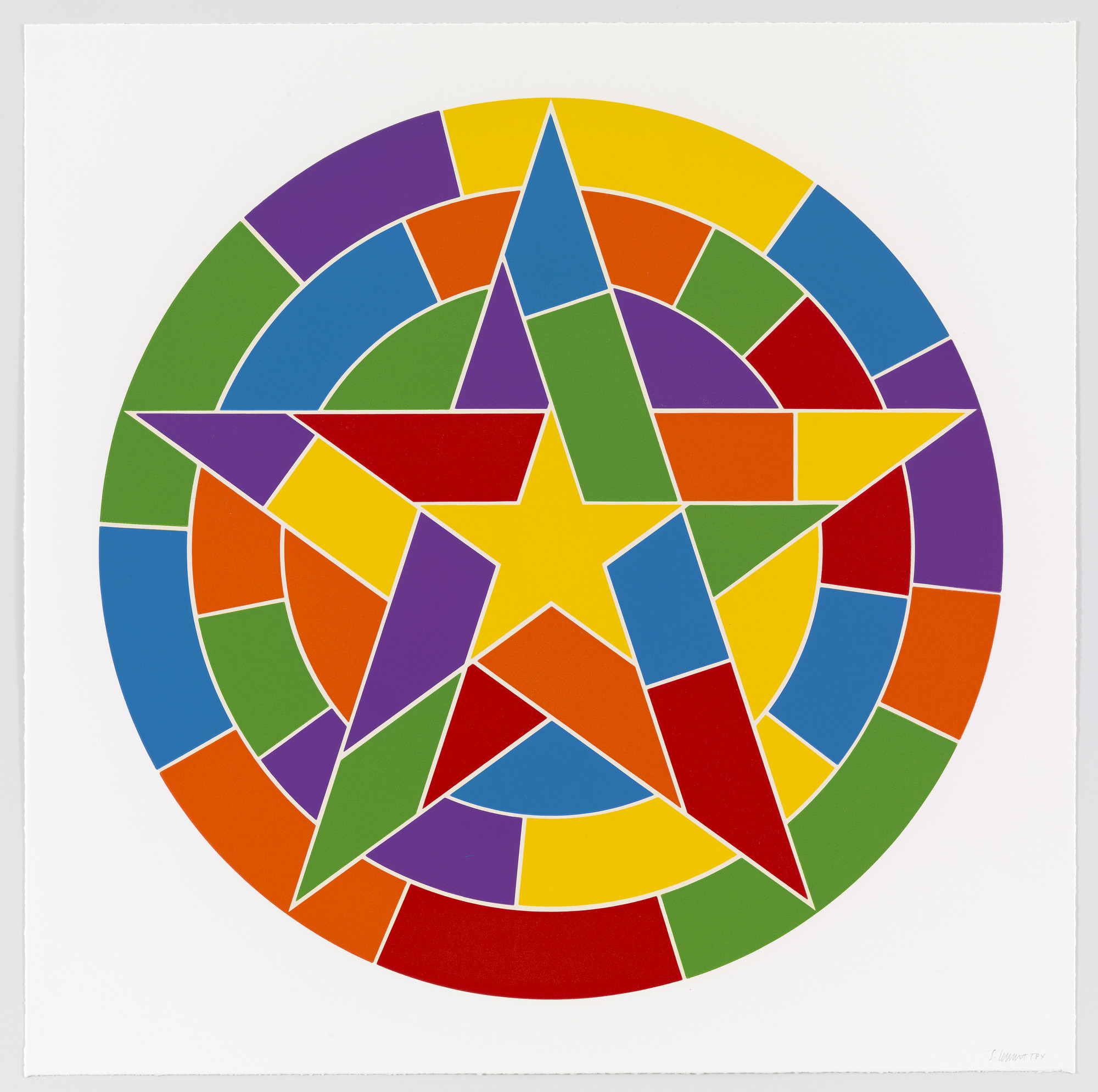 Sol LeWitt. Untitled from Stars