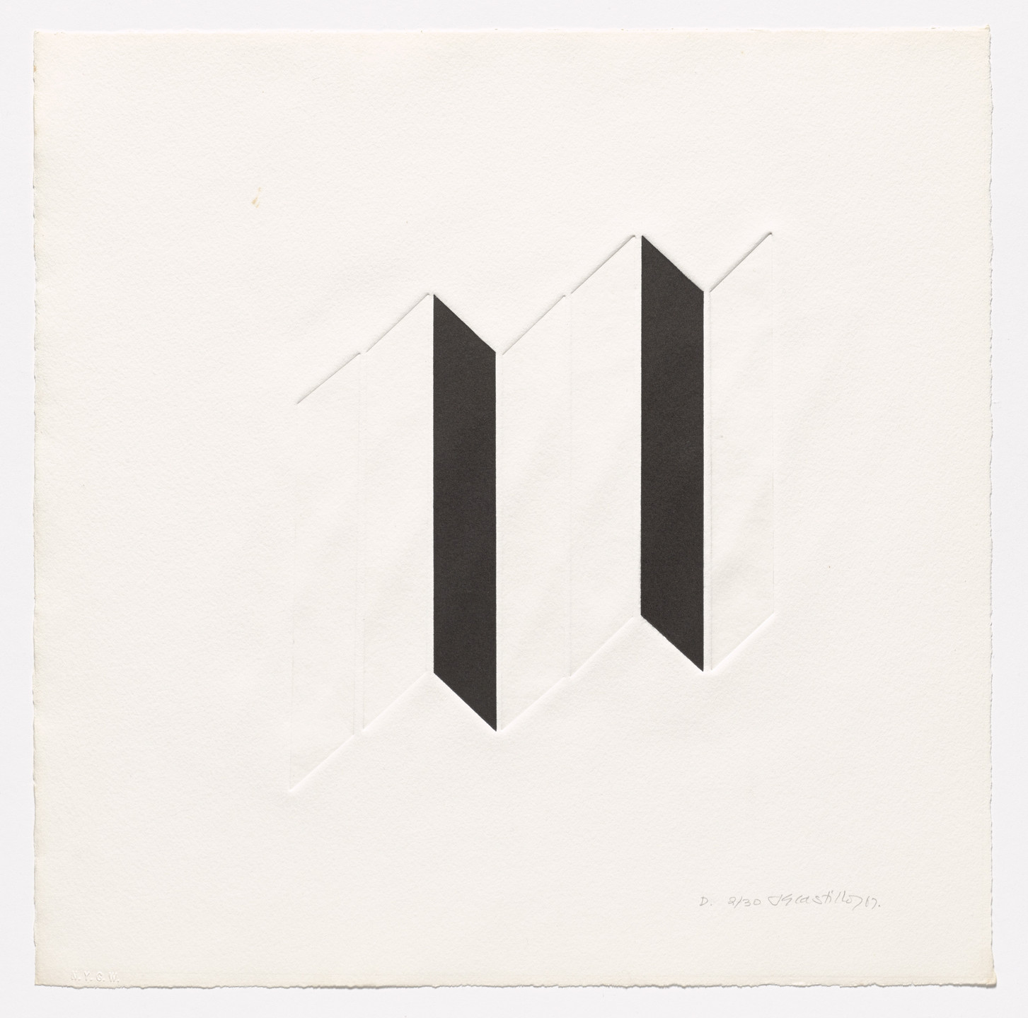 José Guillermo Castillo. Untitled (A–J). 1967