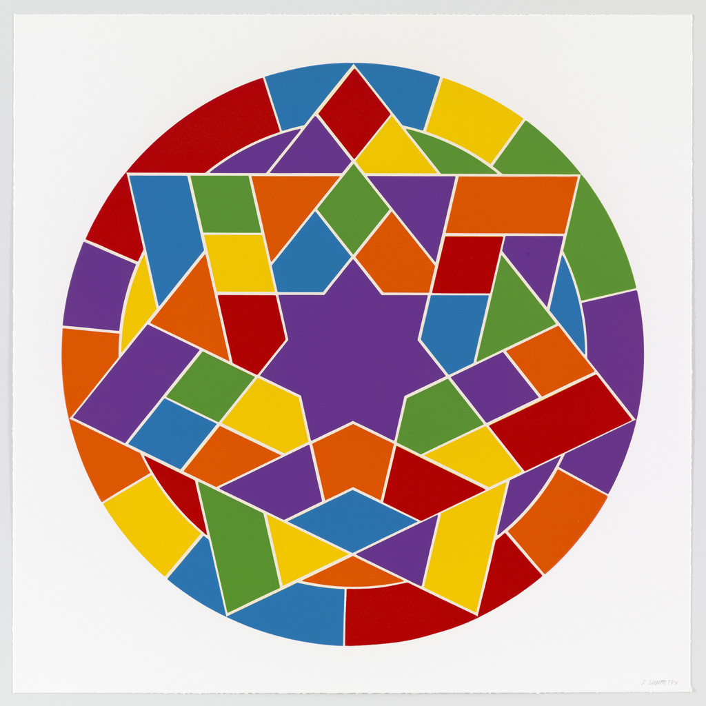 Untitled from Stars by Sol LeWitt