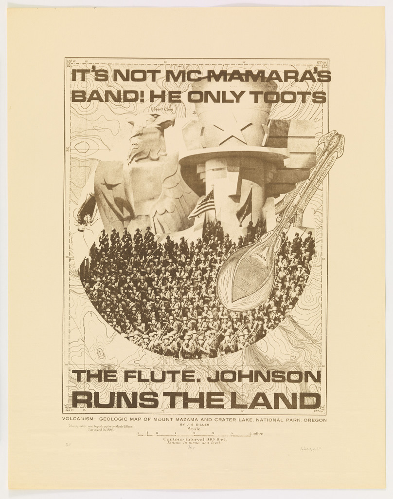 Johnson Runs the Land from Peace is Patriotic, William Frederick Weege III, 1967