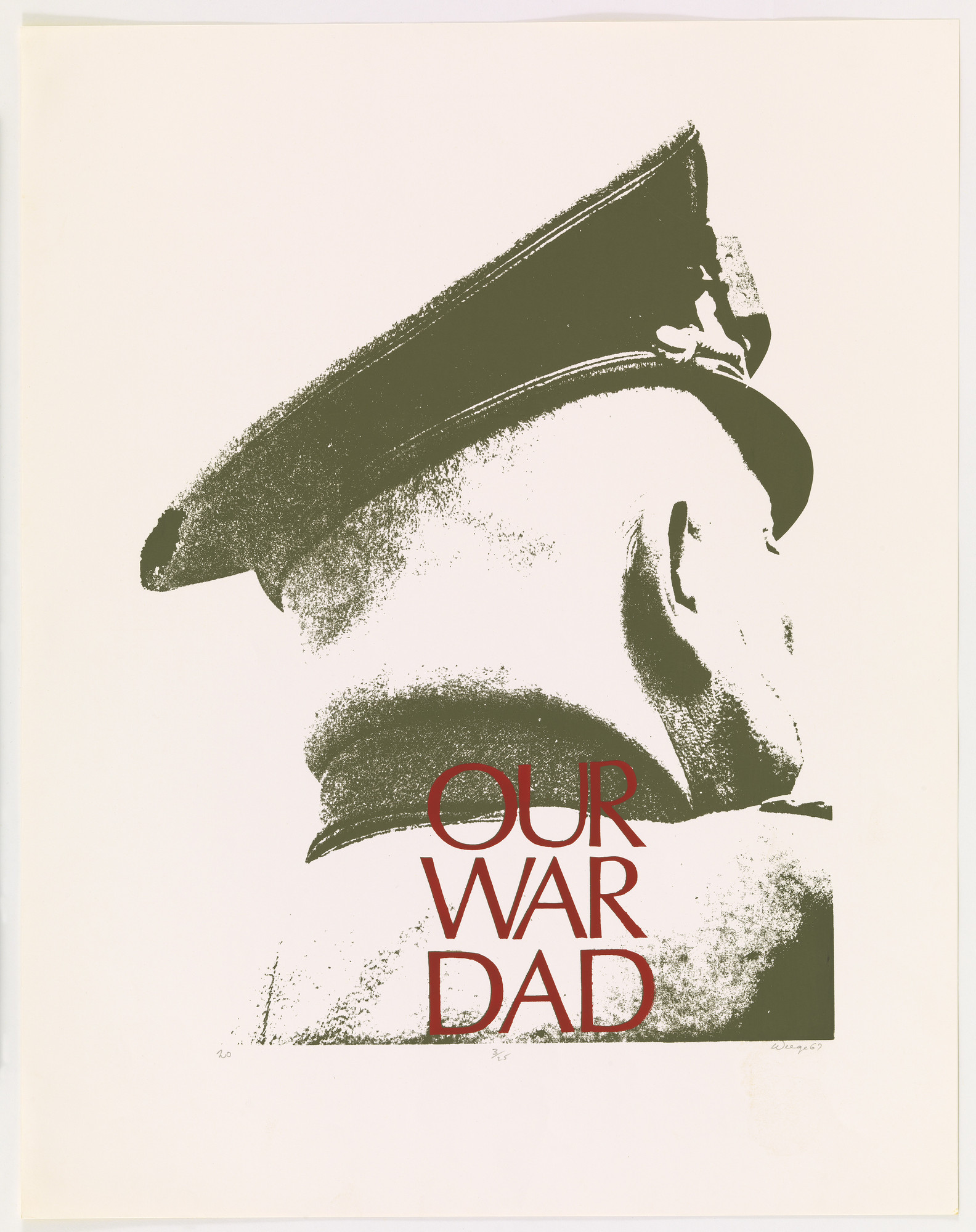 William Frederick Weege III. Our War Dead from Peace is Patriotic