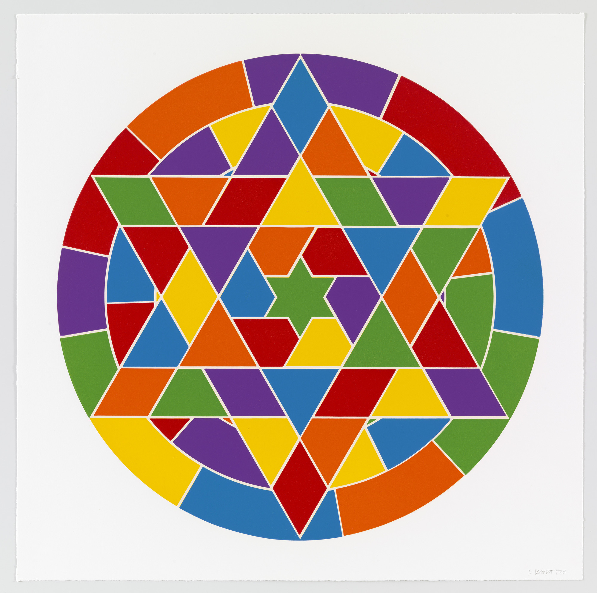 Sol LeWitt. Untitled from Stars