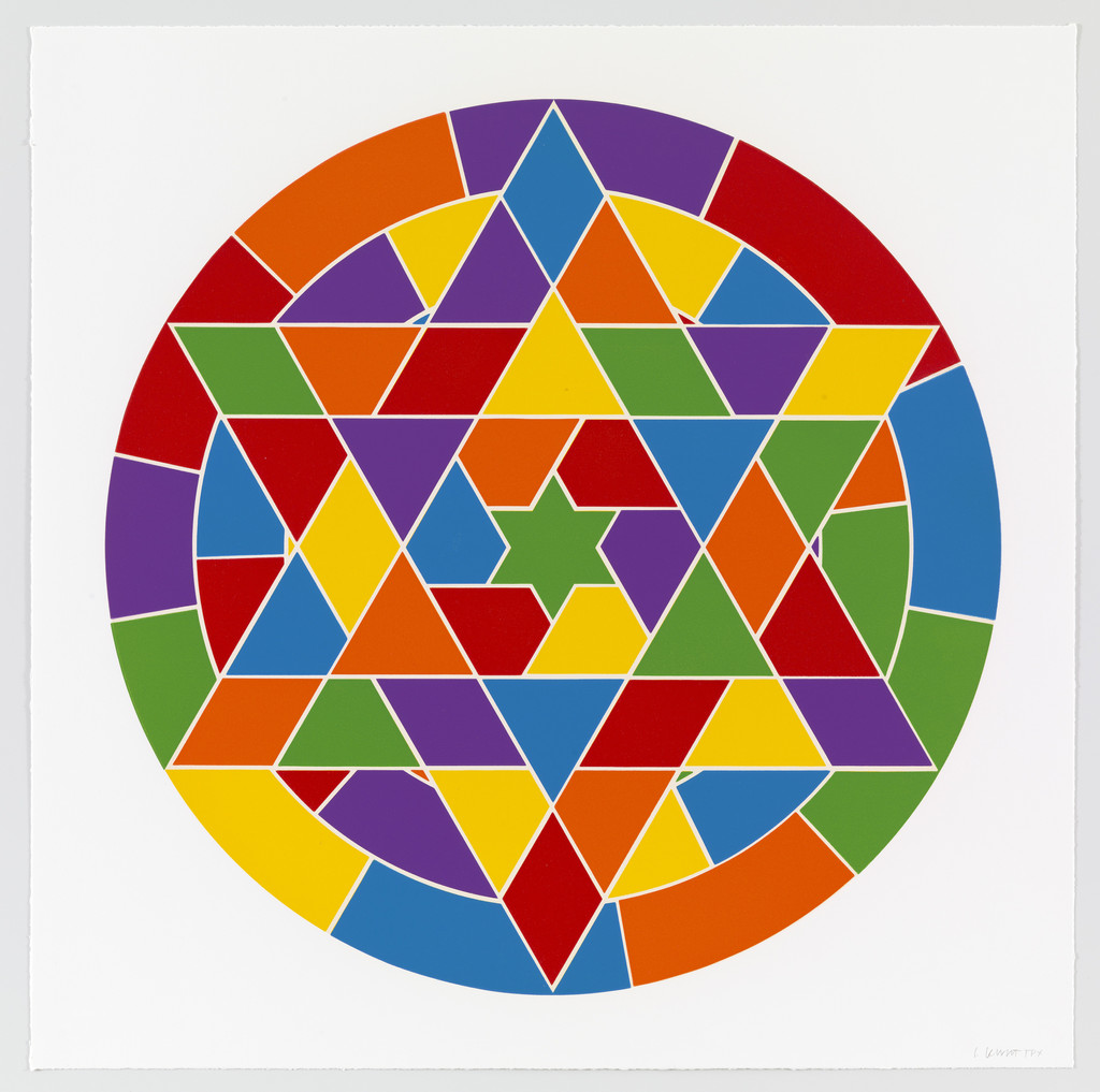 Untitled from Stars by Sol LeWitt