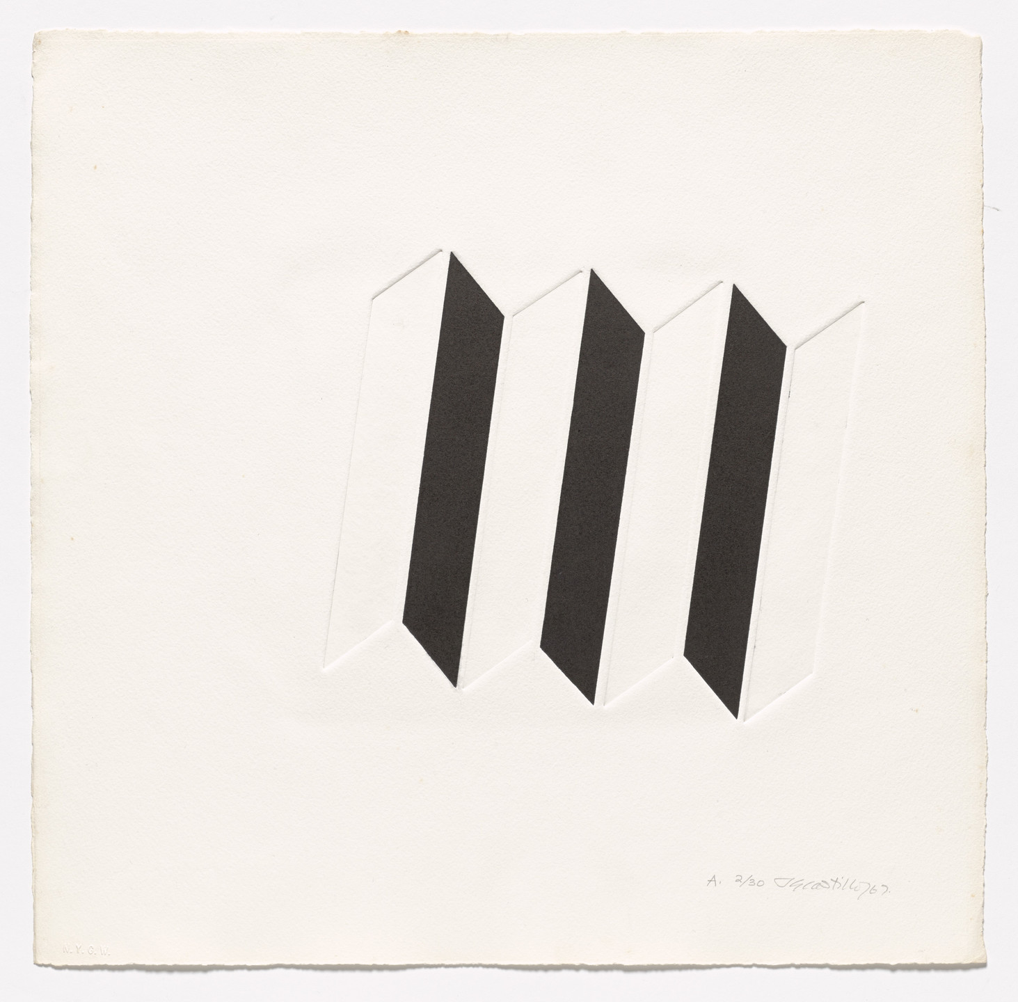 José Guillermo Castillo. Untitled (A–J). 1967