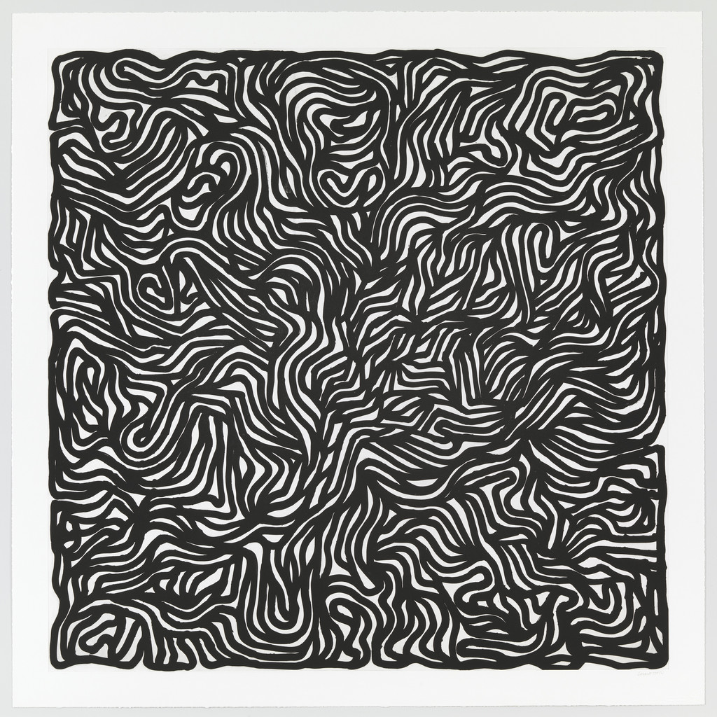 Black Loops & Curves No. 4