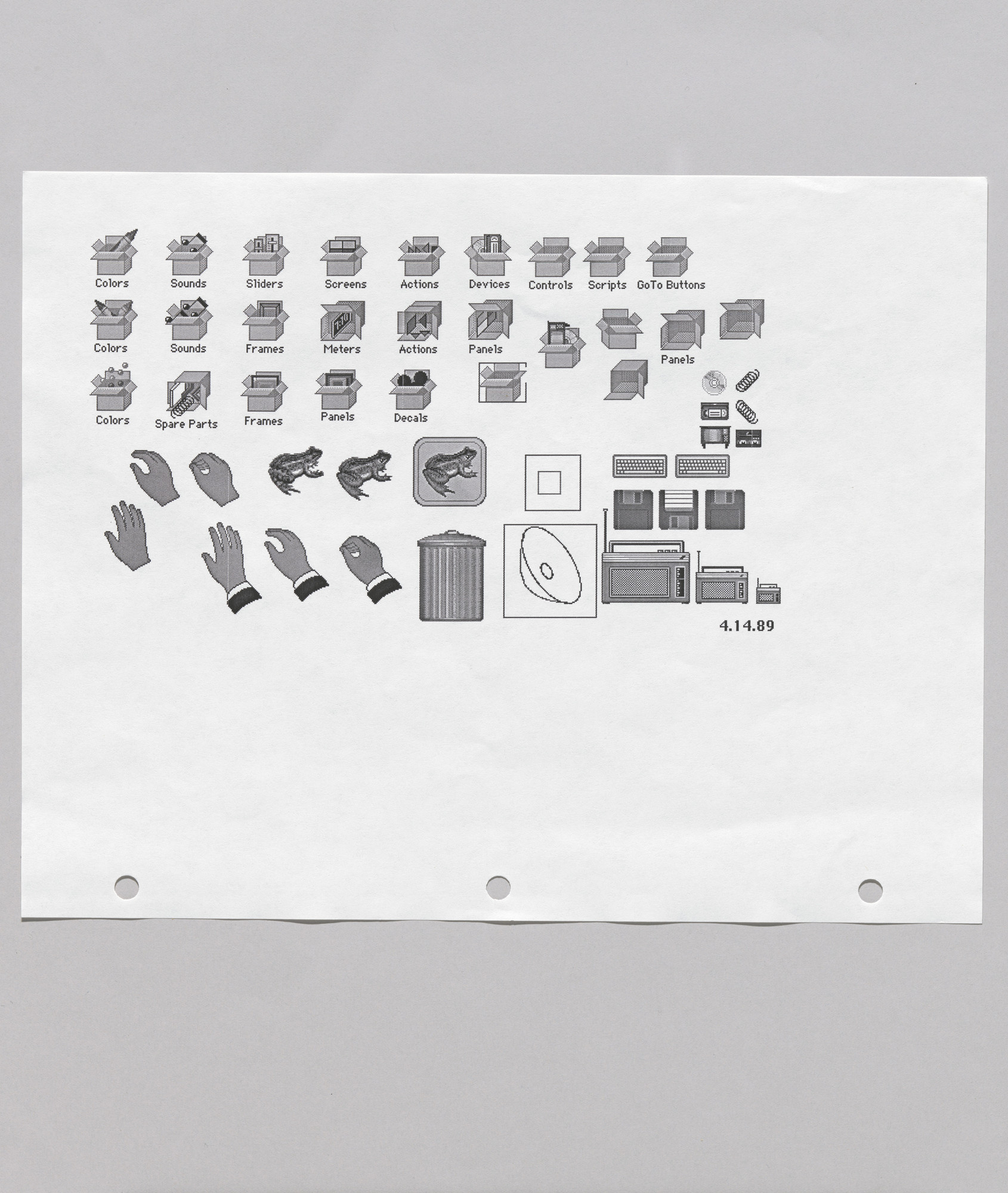 Susan Kare. Graphic Icons