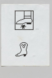 Susan Kare. Sketches for Graphic User Interface Icons. 1982–1983