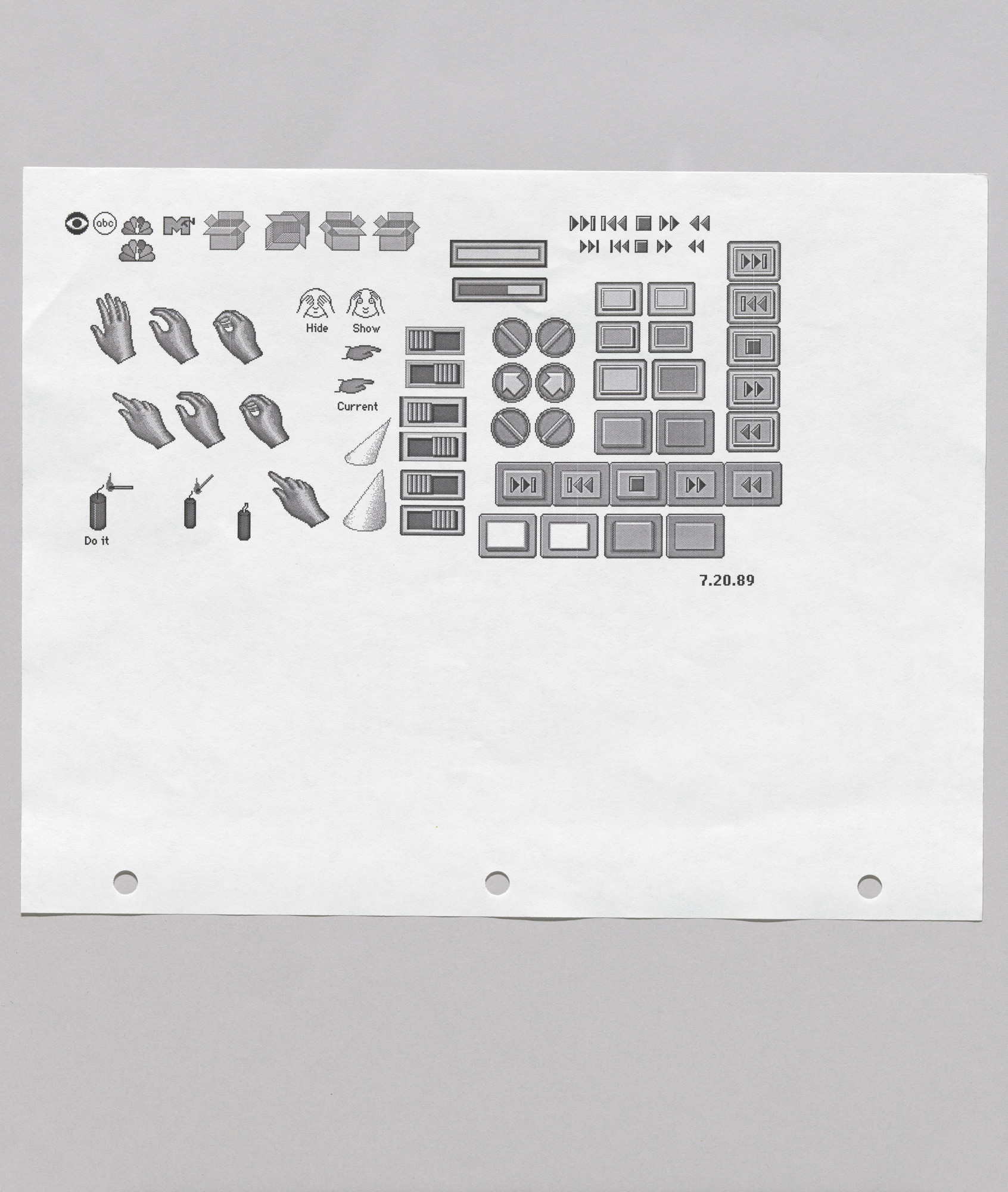 Susan Kare. Graphic Icons