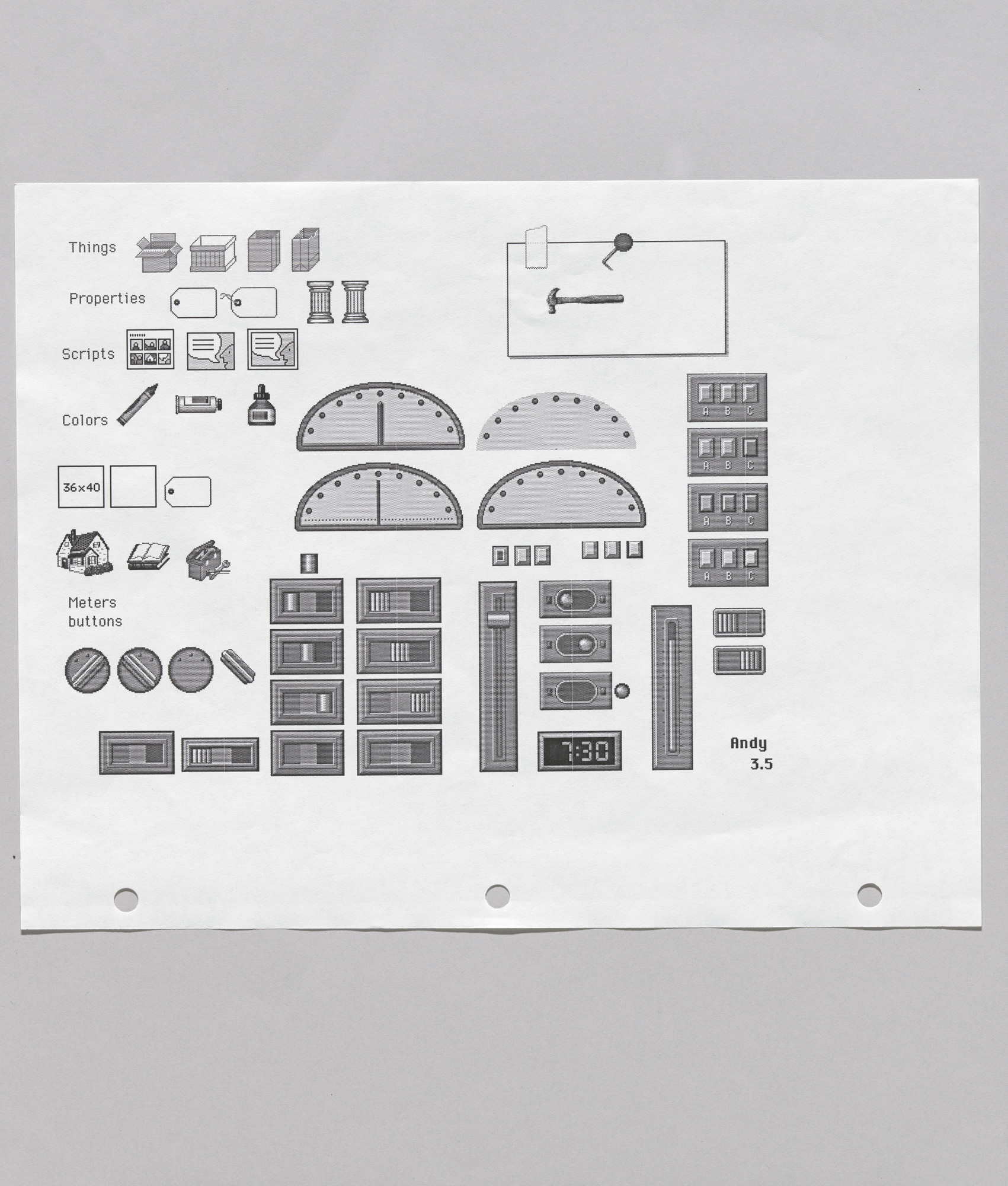 Susan Kare. Graphic Icons