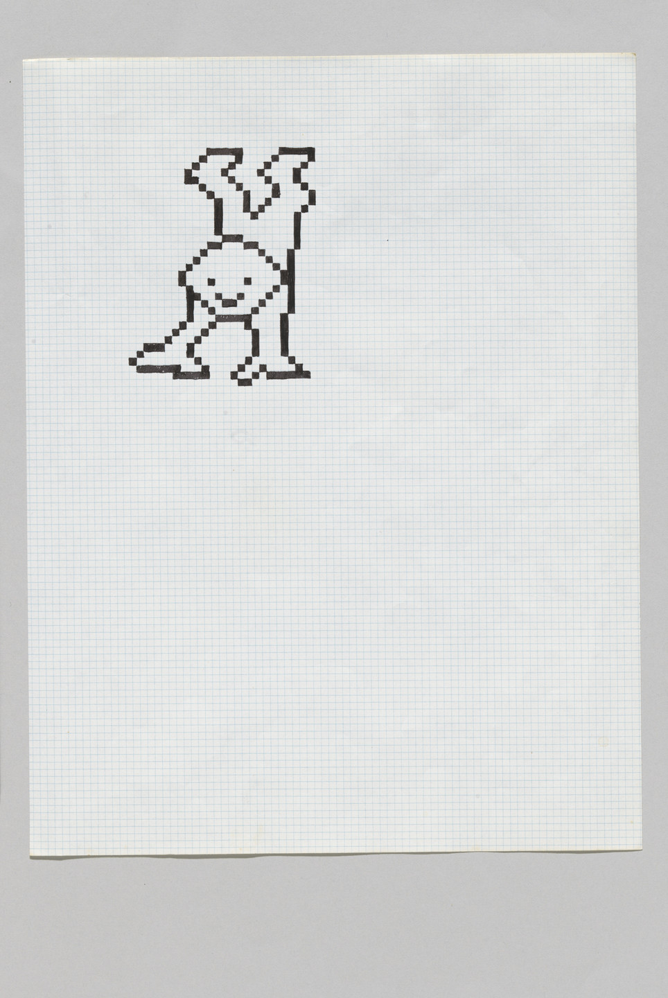 Susan Kare. Graphic icon sketch. 1982–1983