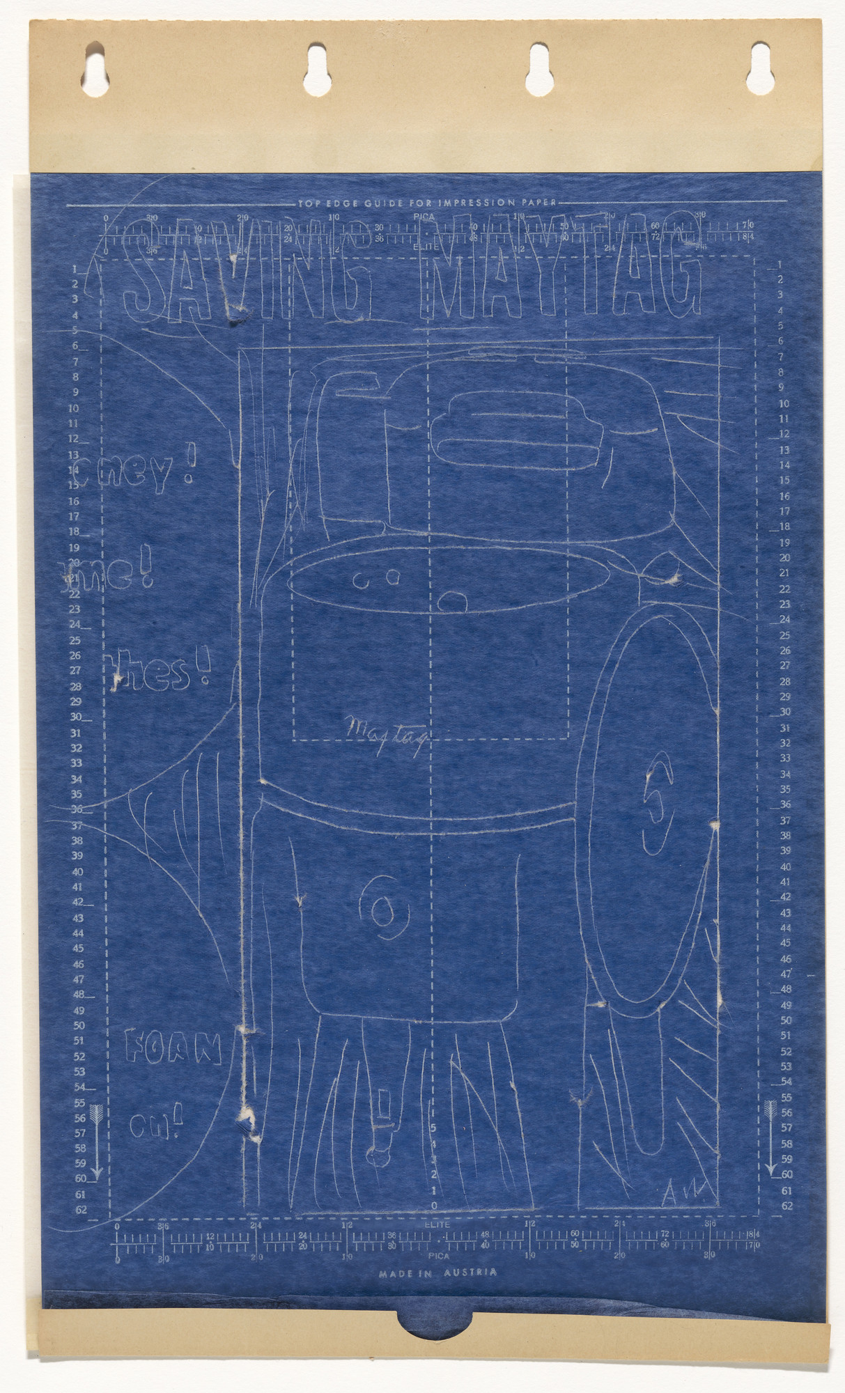 Andy Warhol. Saving Maytag