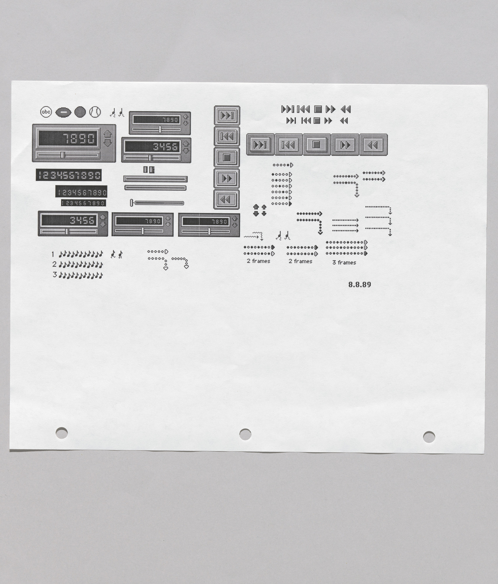 Susan Kare. Graphic Icons
