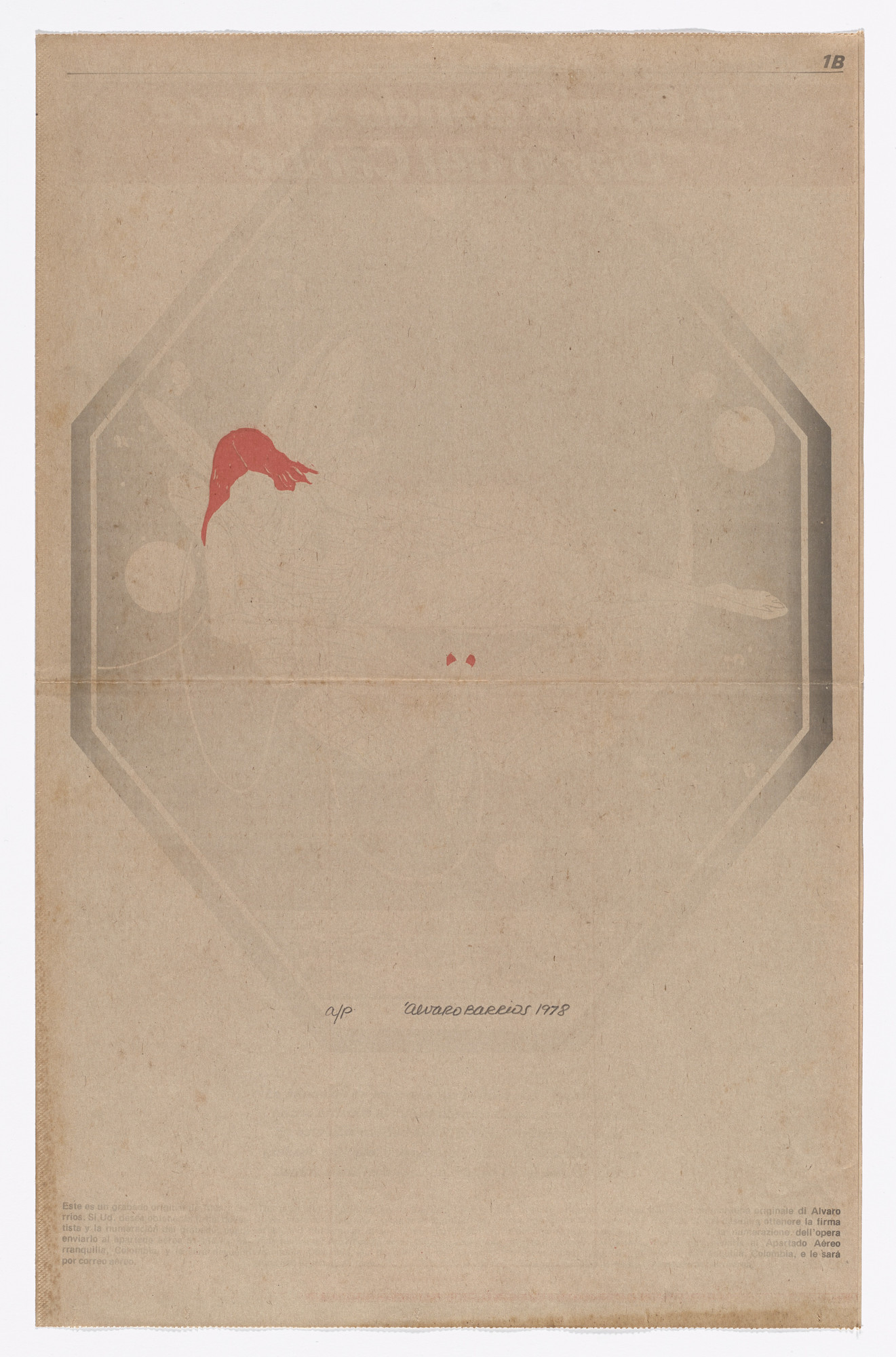 Álvaro Barrios. Popular Print