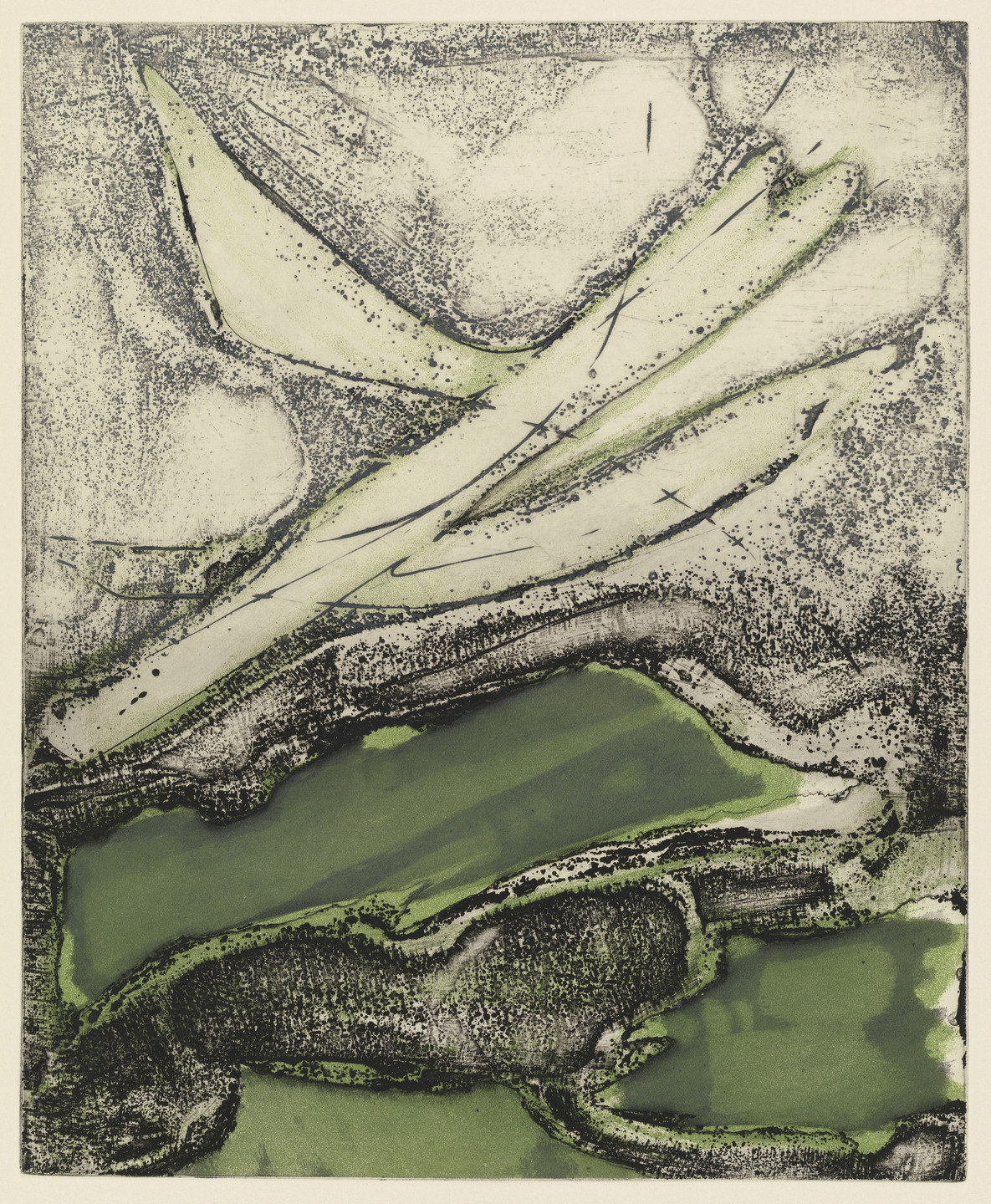 Enrique Zañartu. Plate 5 (folio 14) from Rencontre. 1962