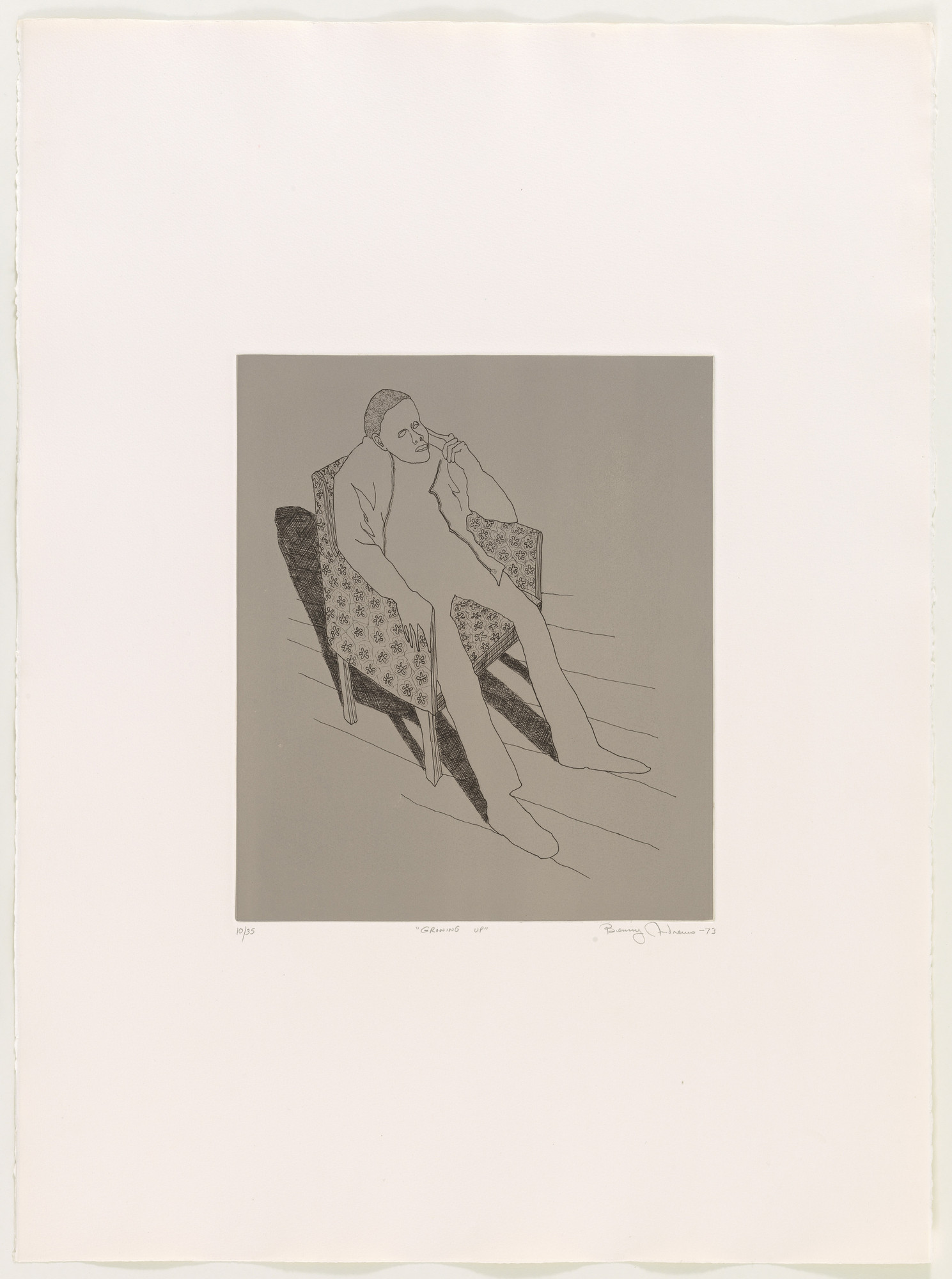 Benny Andrews. Growing Up from Impressions: Our World, Volume I
