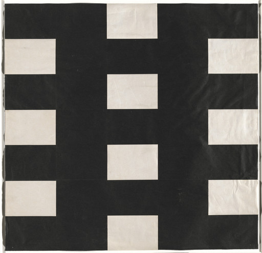 Ellsworth Kelly. White and Black. 1952