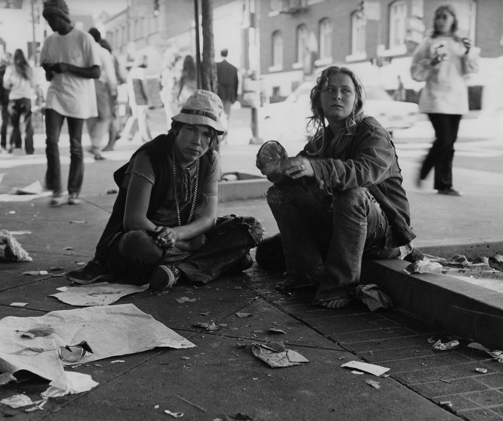 Richard Misrach. Mona and friend. 1972-74