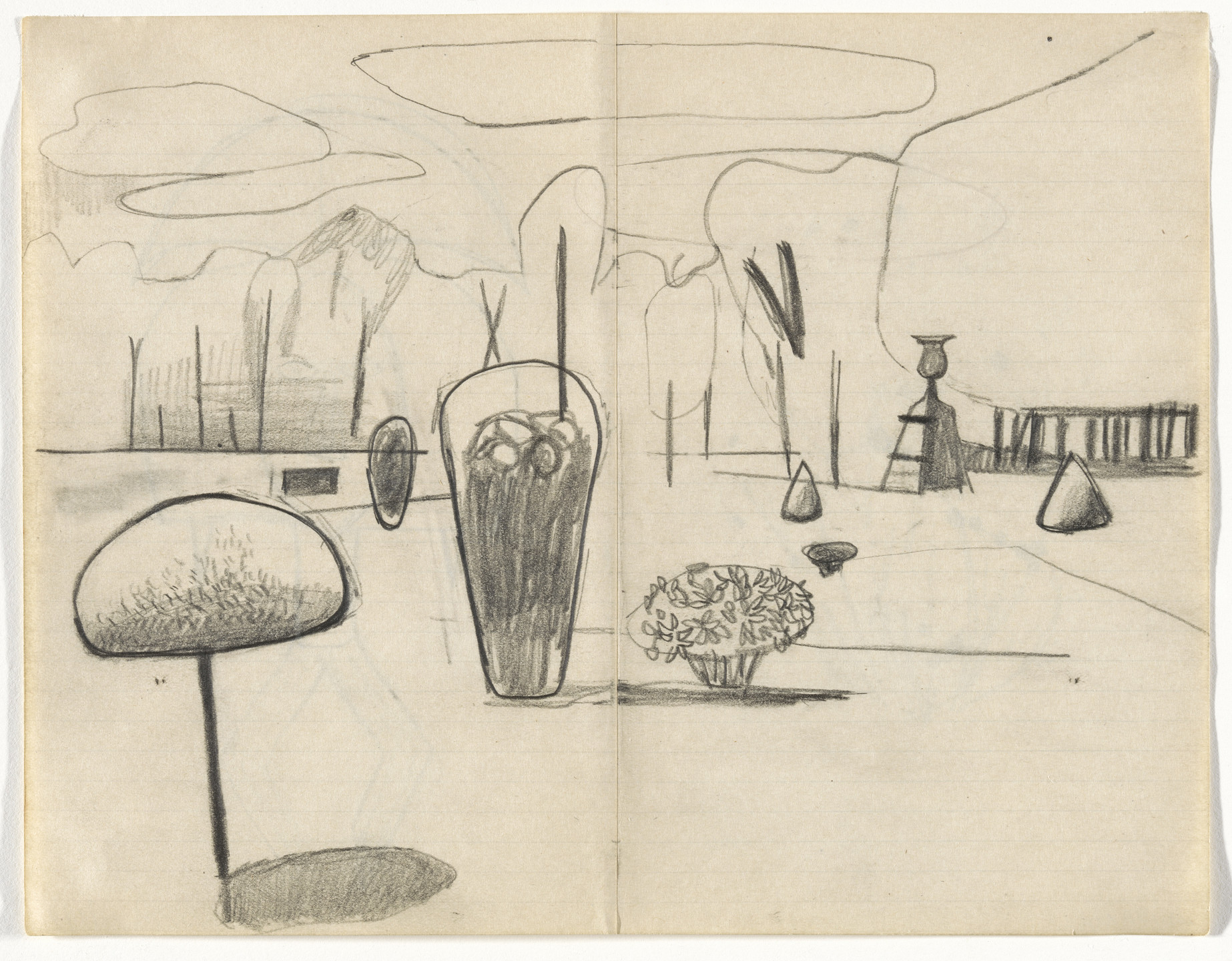 Ellsworth Kelly. Tuileries. 1949