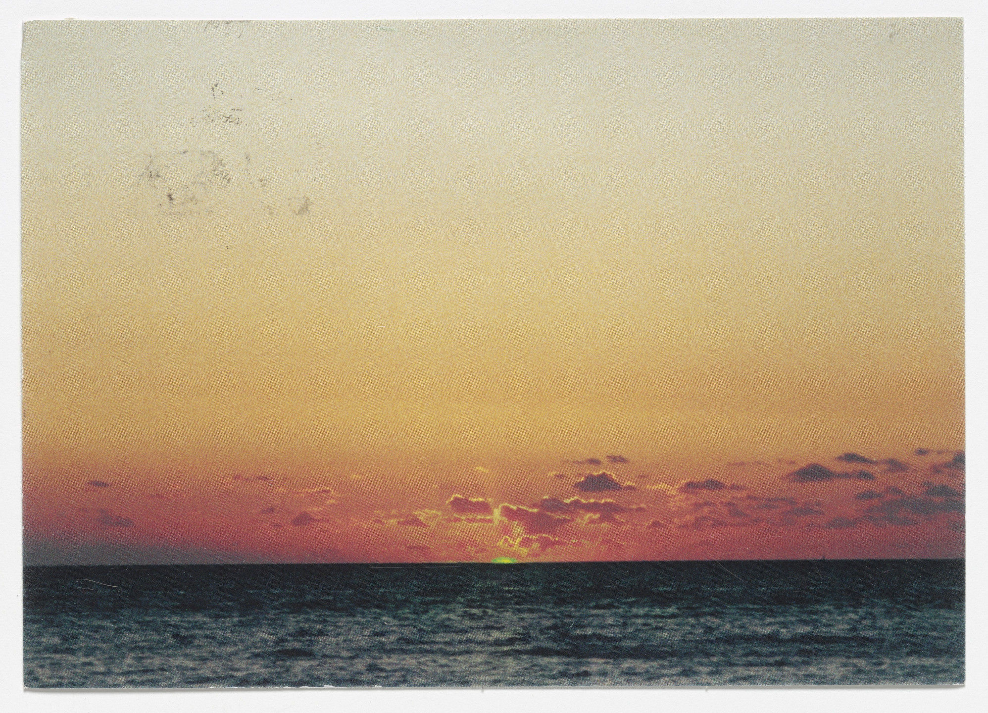 Tacita Dean. The Green Ray (for Parkett no. 62). 2001