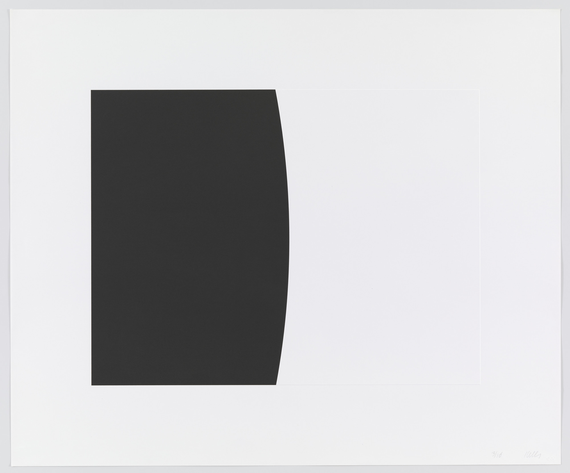 Ellsworth Kelly. Chauvigny from Romanesque Series