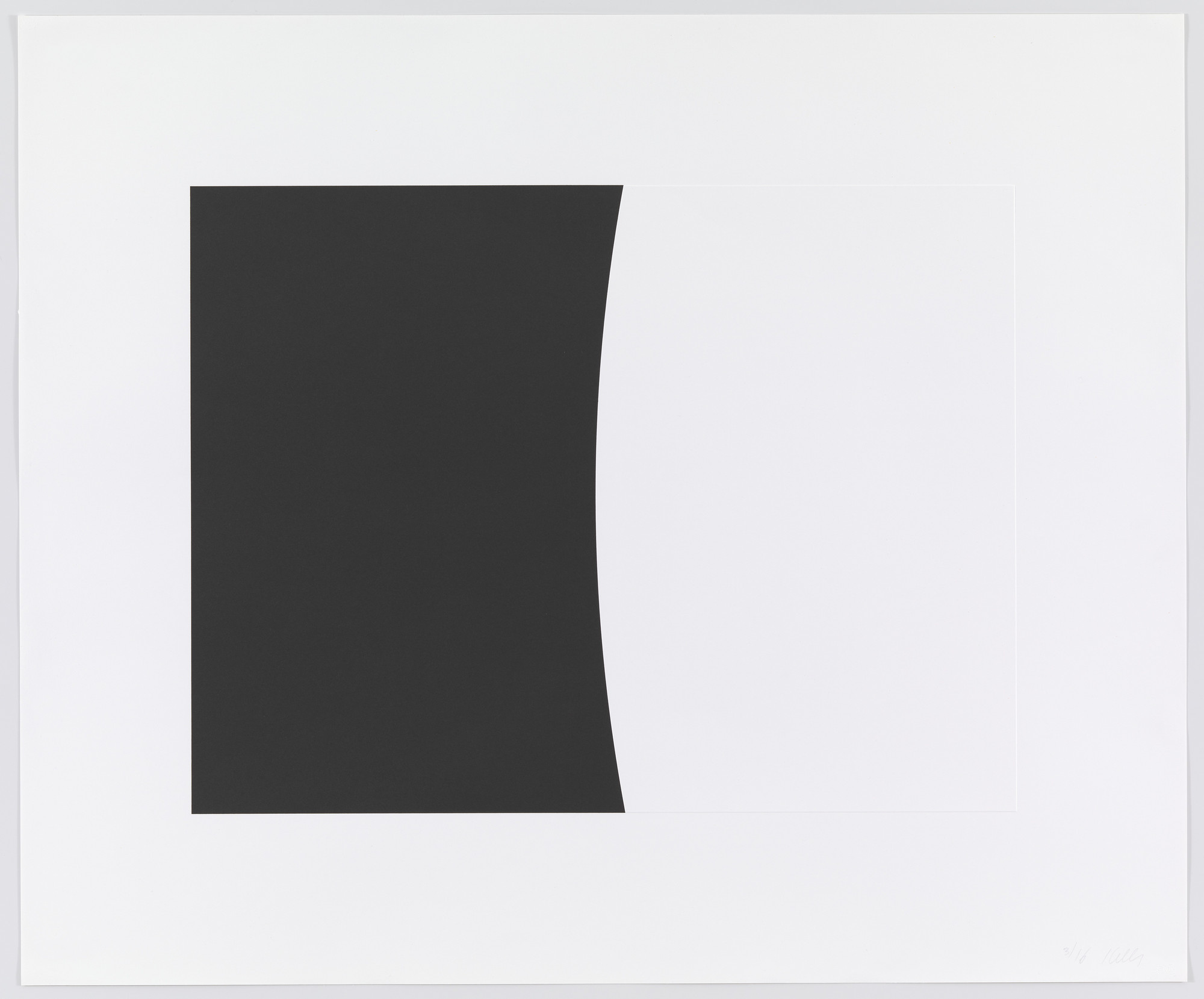 Ellsworth Kelly. Serrabone from Romanesque Series