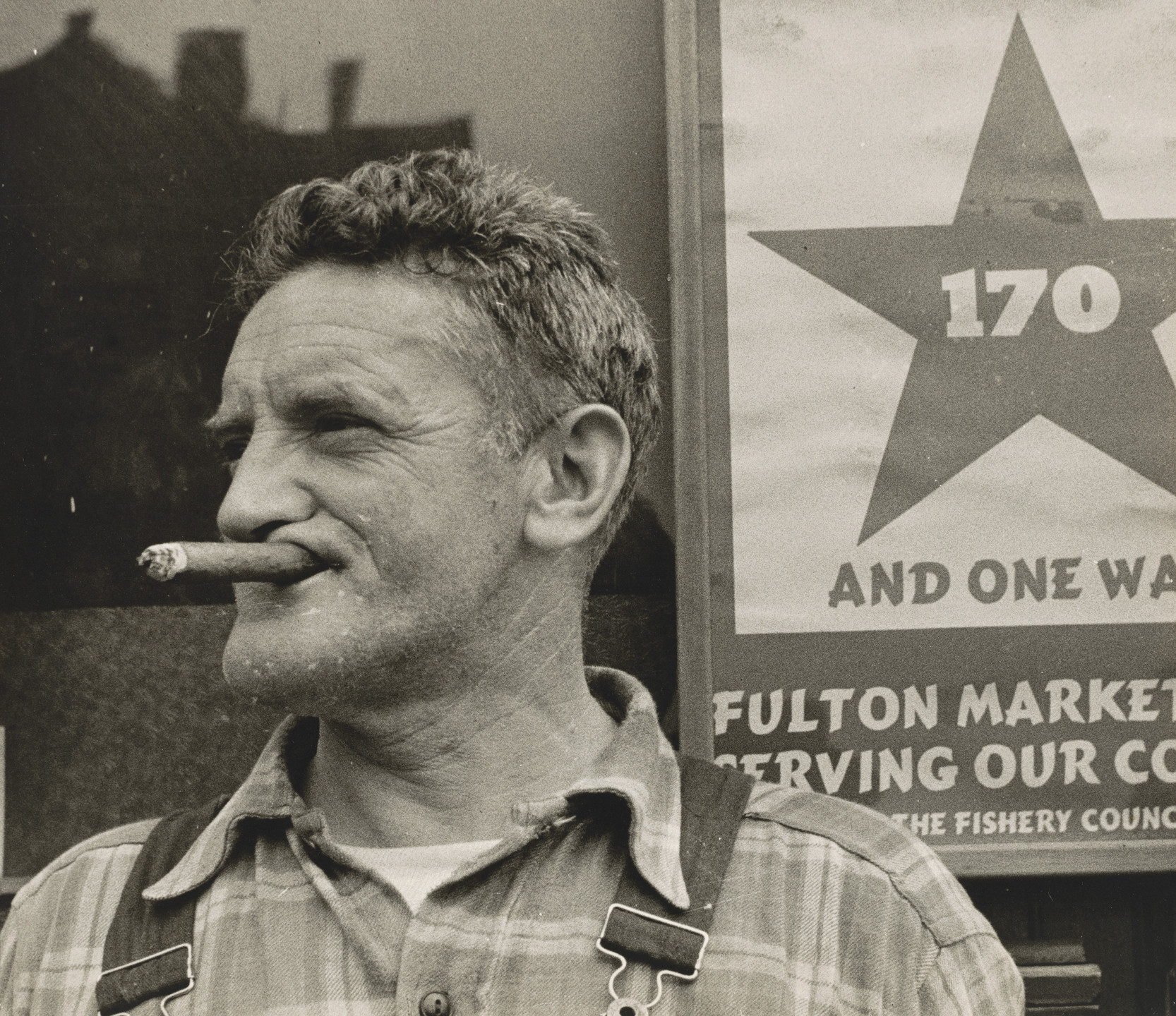 Gordon Parks. Fulton Fish Market Hooker, New York. 1943
