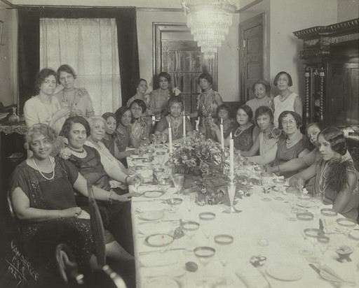 James Van Der Zee. Harlem Society Tea. 1927
