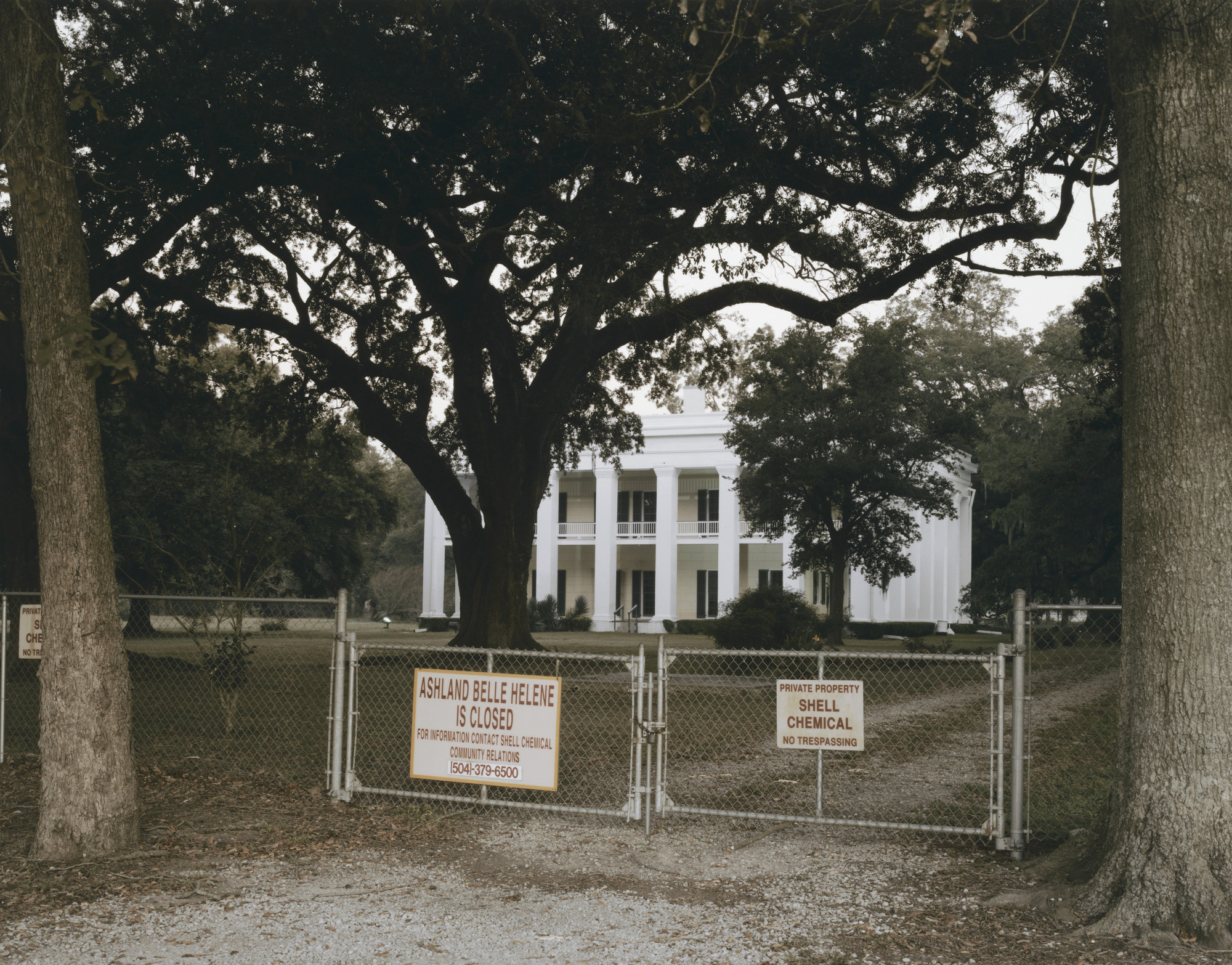 Richard Misrach. Ashland-Belle Helene Plantation, Acquired by Shell Chemical