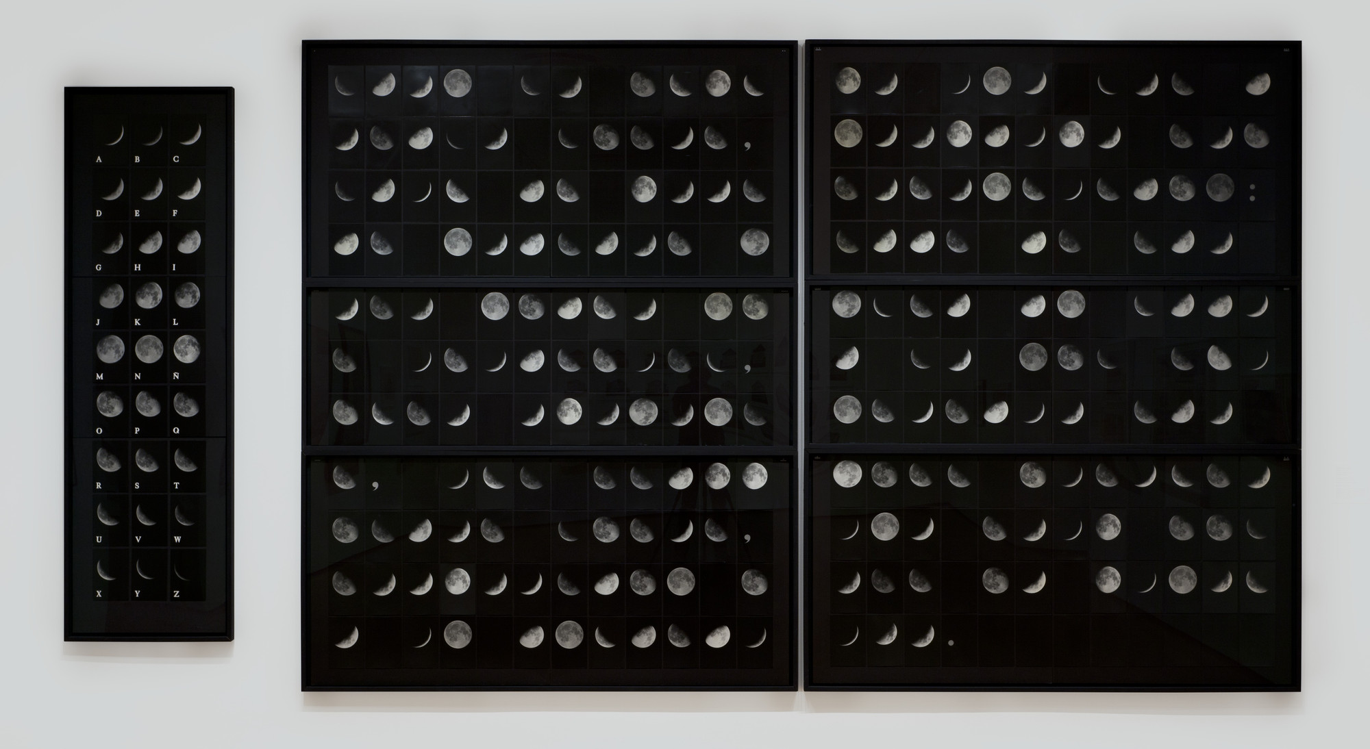 Leandro Katz. Lunar Sentence II. 1978-79
