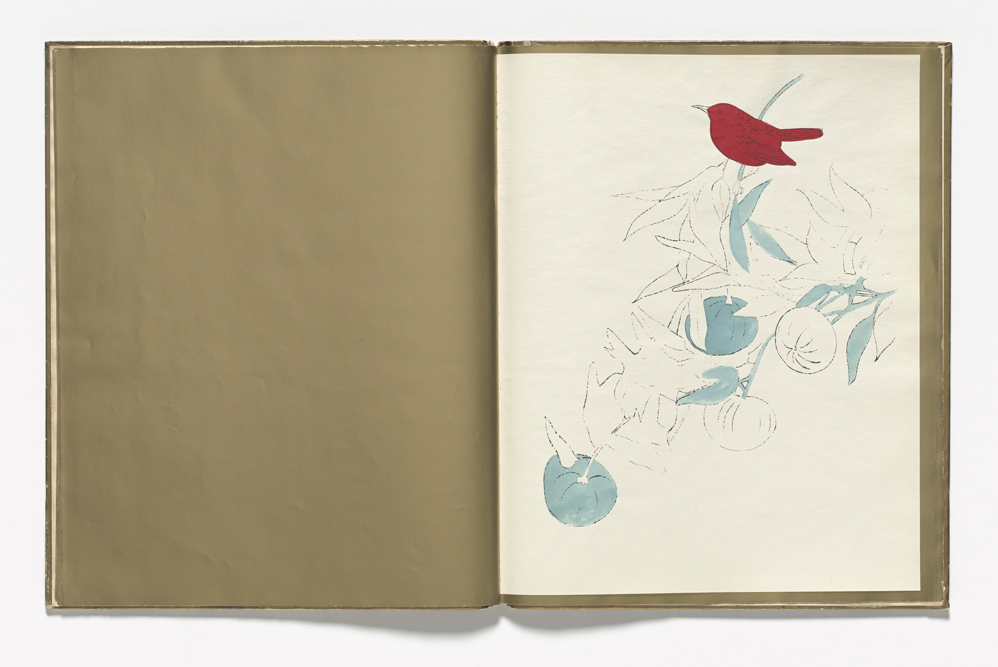 Andy Warhol. A Gold Book. 1957