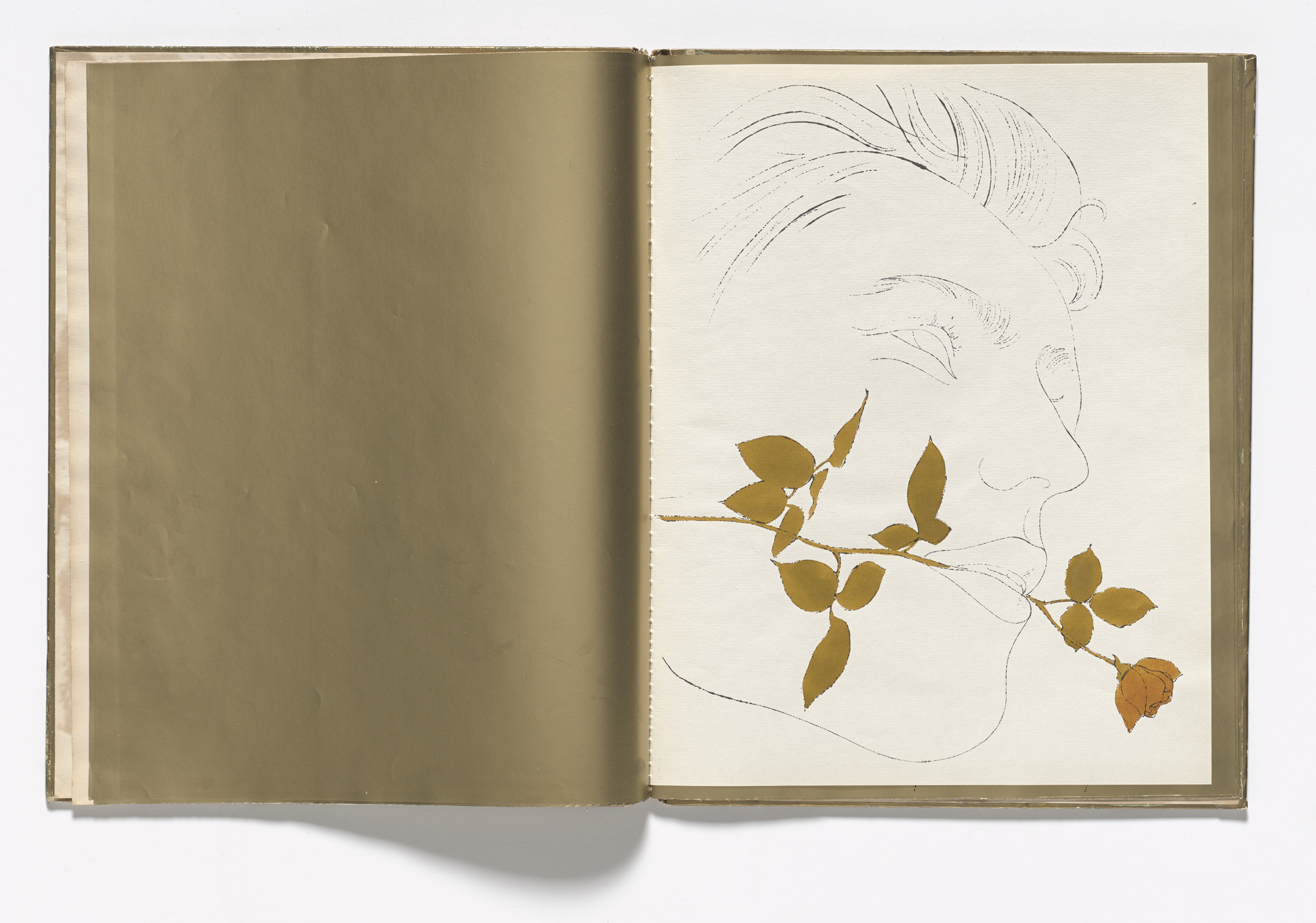 Andy Warhol. A Gold Book. 1957