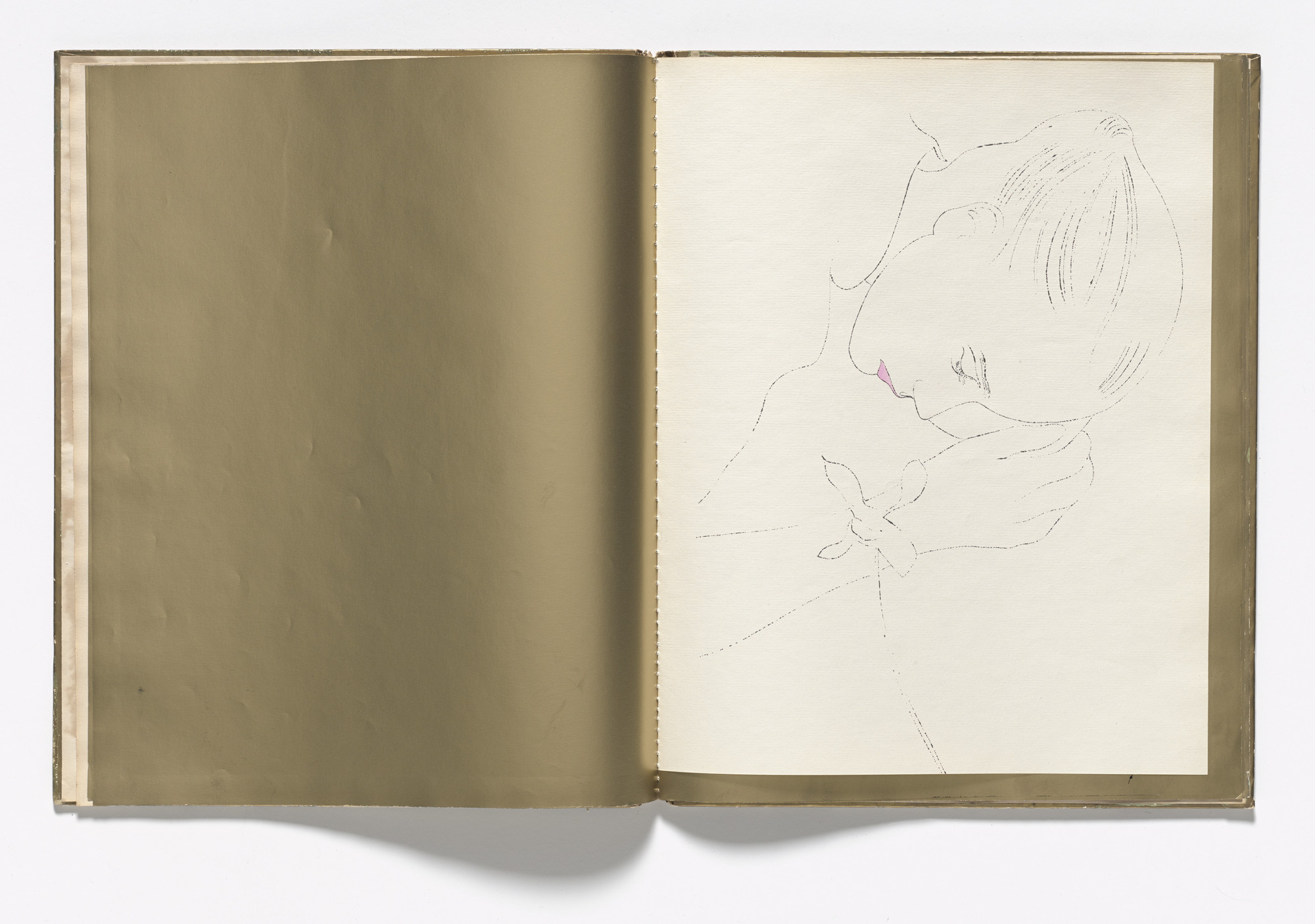 Andy Warhol. A Gold Book. 1957
