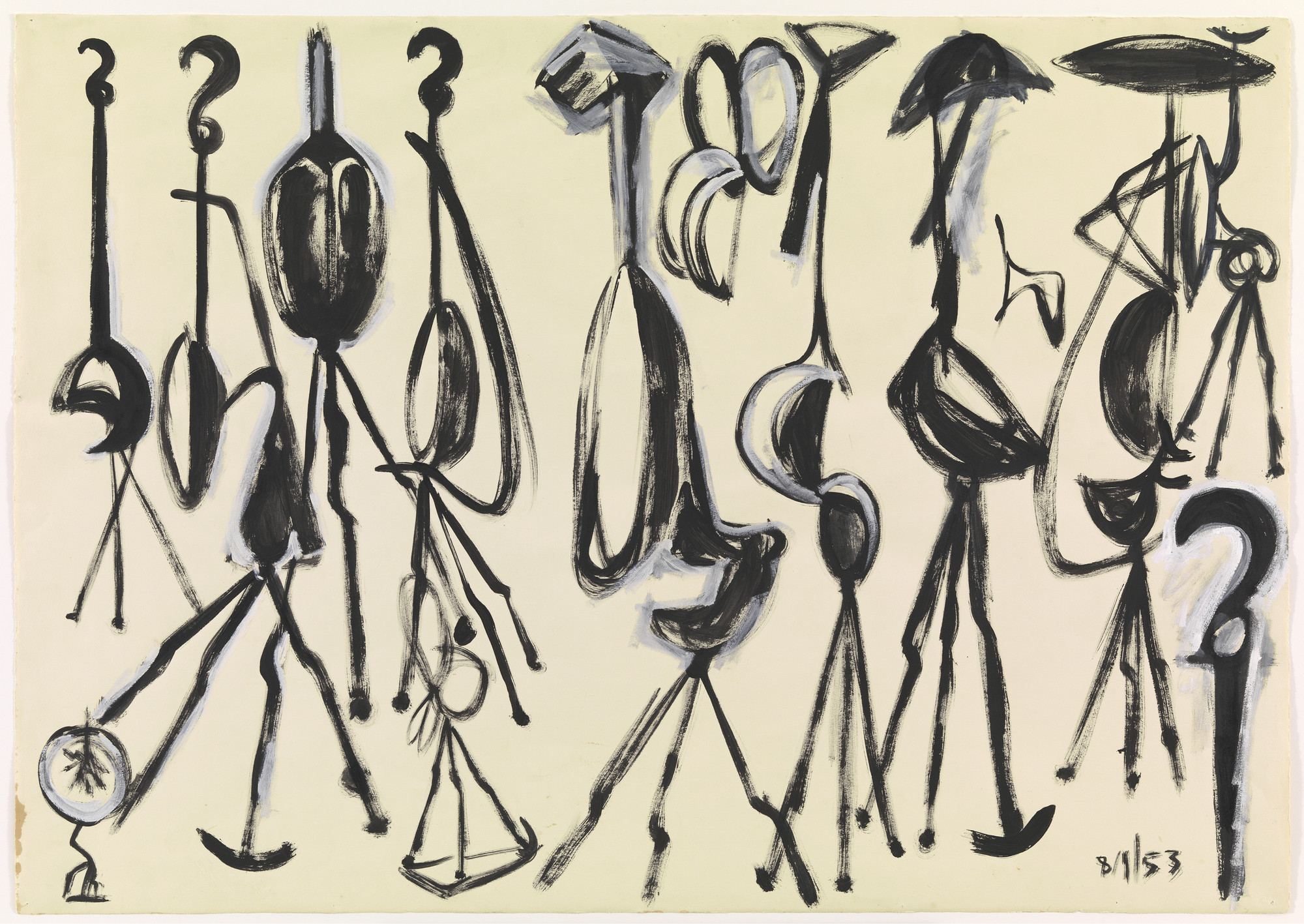 David Smith. Untitled (Tank Totems). 1953