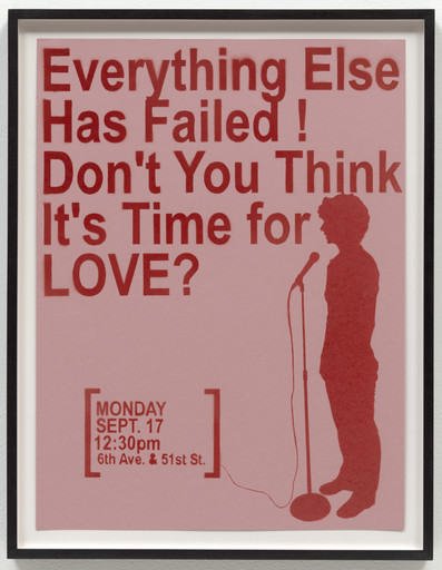 Everything Else Has Failed! Don't You Think It's Time For Love?