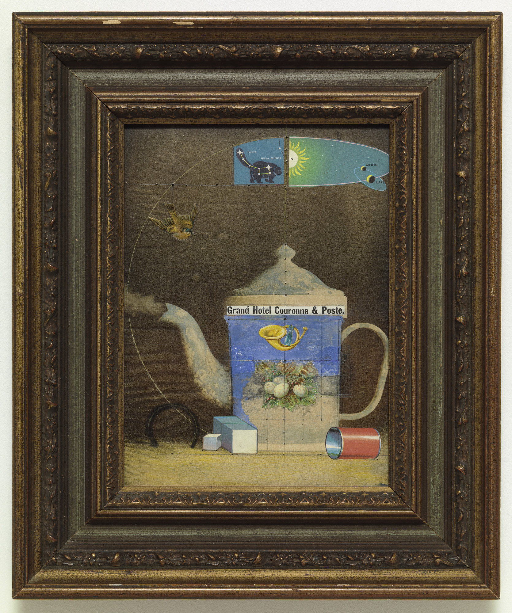 Joseph Cornell. Untitled (Teapot/Grand Hotel Couronne & Poste)